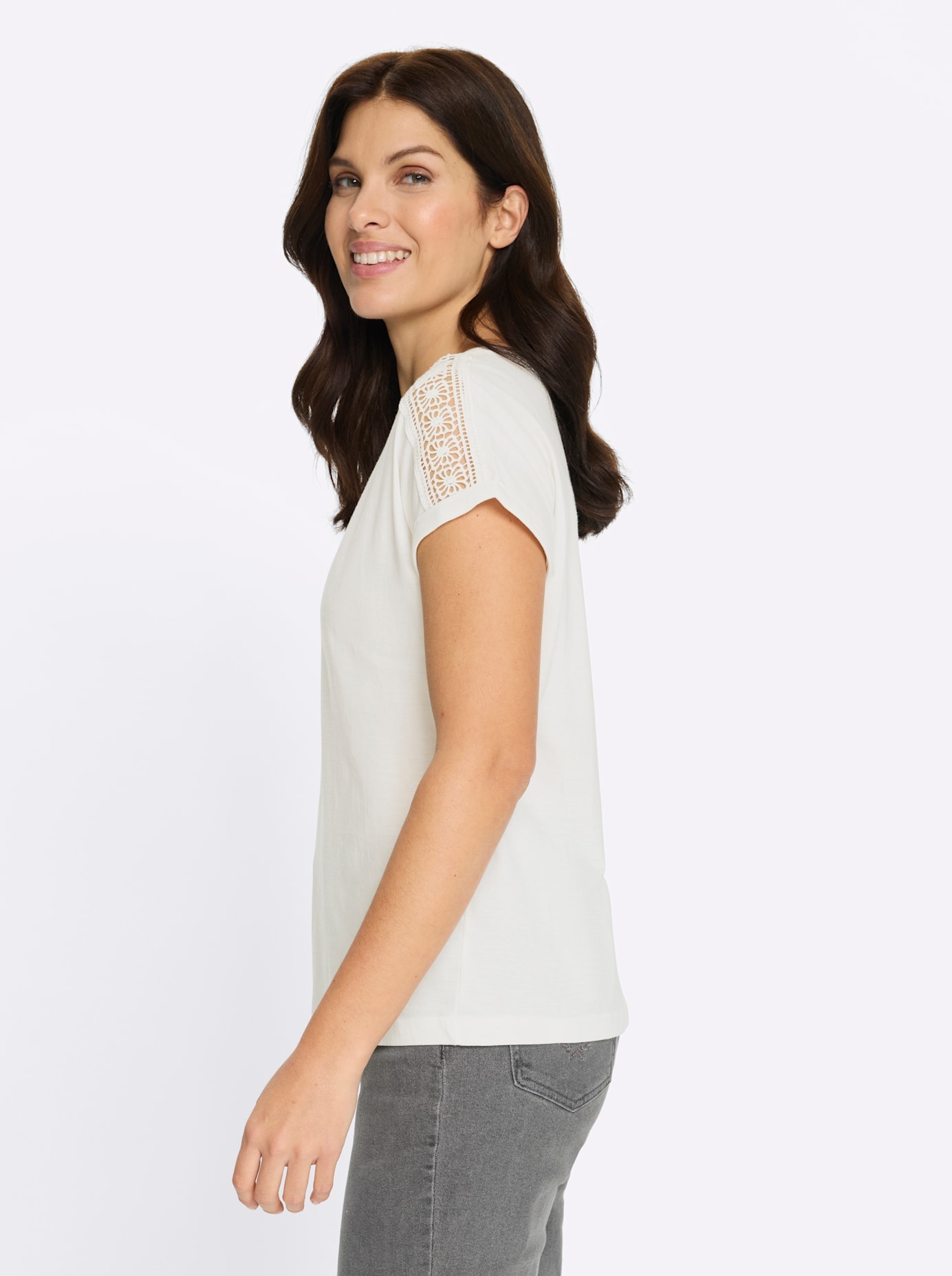 Classic Basics Rundhalsshirt »Rundhals-Shirt« 1 tlg.