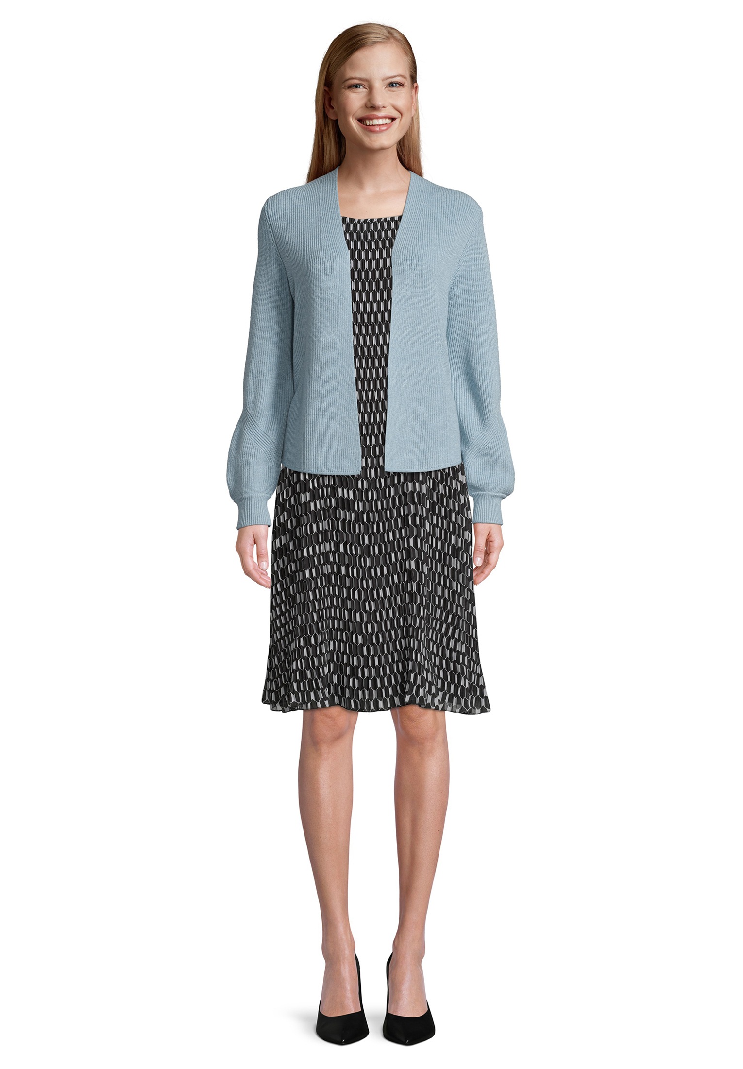 Betty&Co Plisseekleid »mit Muster«