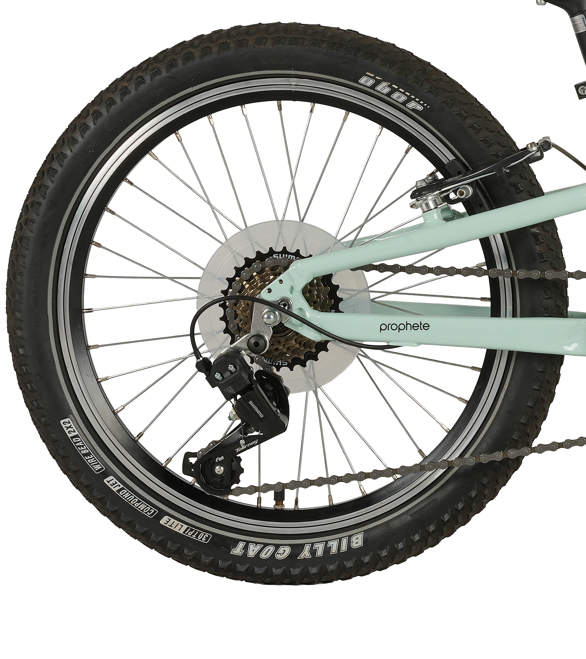 Prophete Kinderfahrrad »Prophete Trio 100« 7 Gang Shimano Tourney Schaltwerk Kettenschaltung