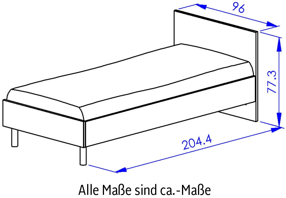 Gami Schlafzimmer-Set »RITMO SCHLAFZIMMER SET 2« 7 Stk. tlg. Ein Schlafzimmer im zeitlosen Stil mit vielen praktischen Lösungen!