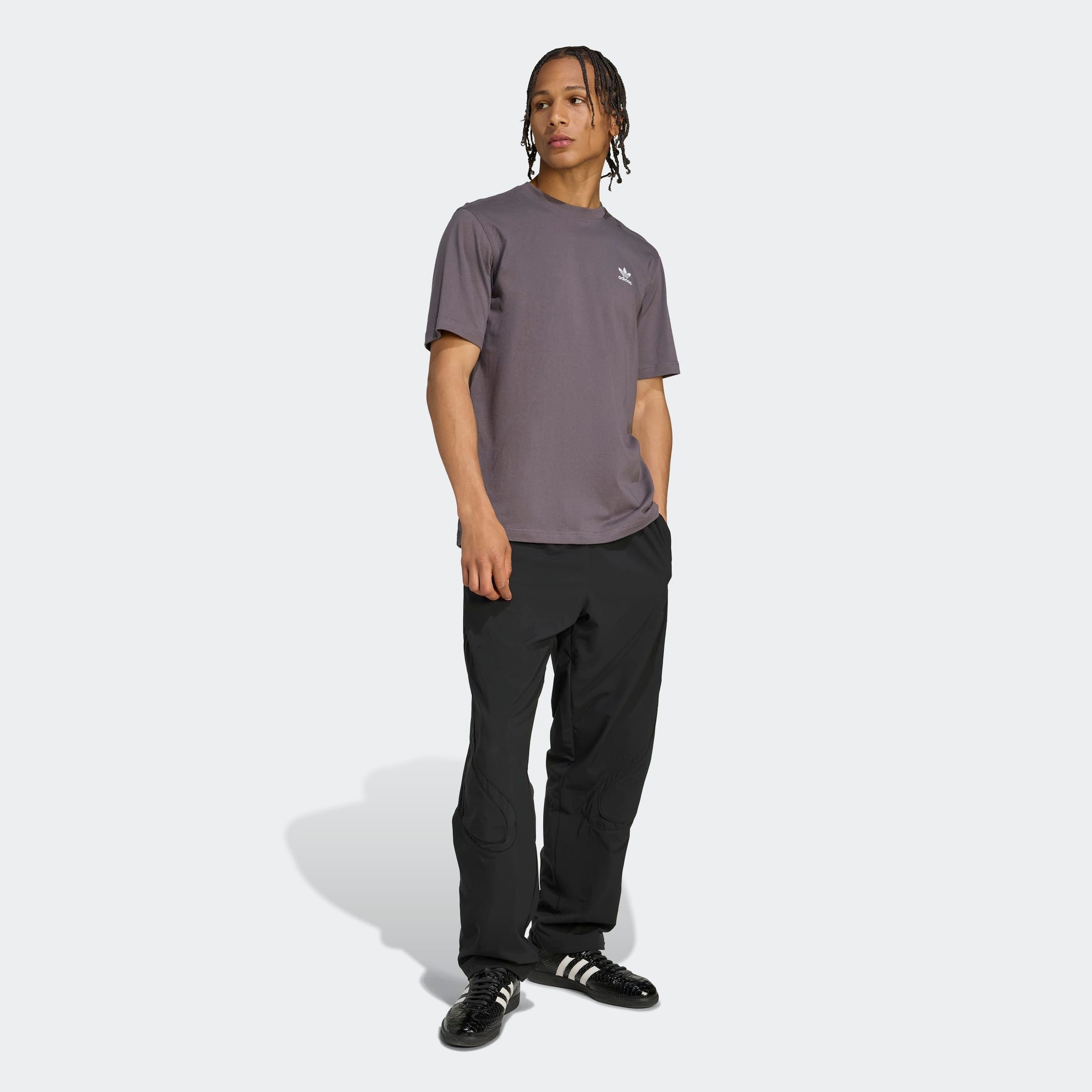 adidas Originals T-Shirt »TREFOIL ESS TEE«, drei Streifen Essentials Shirt mit Trefoil Logo