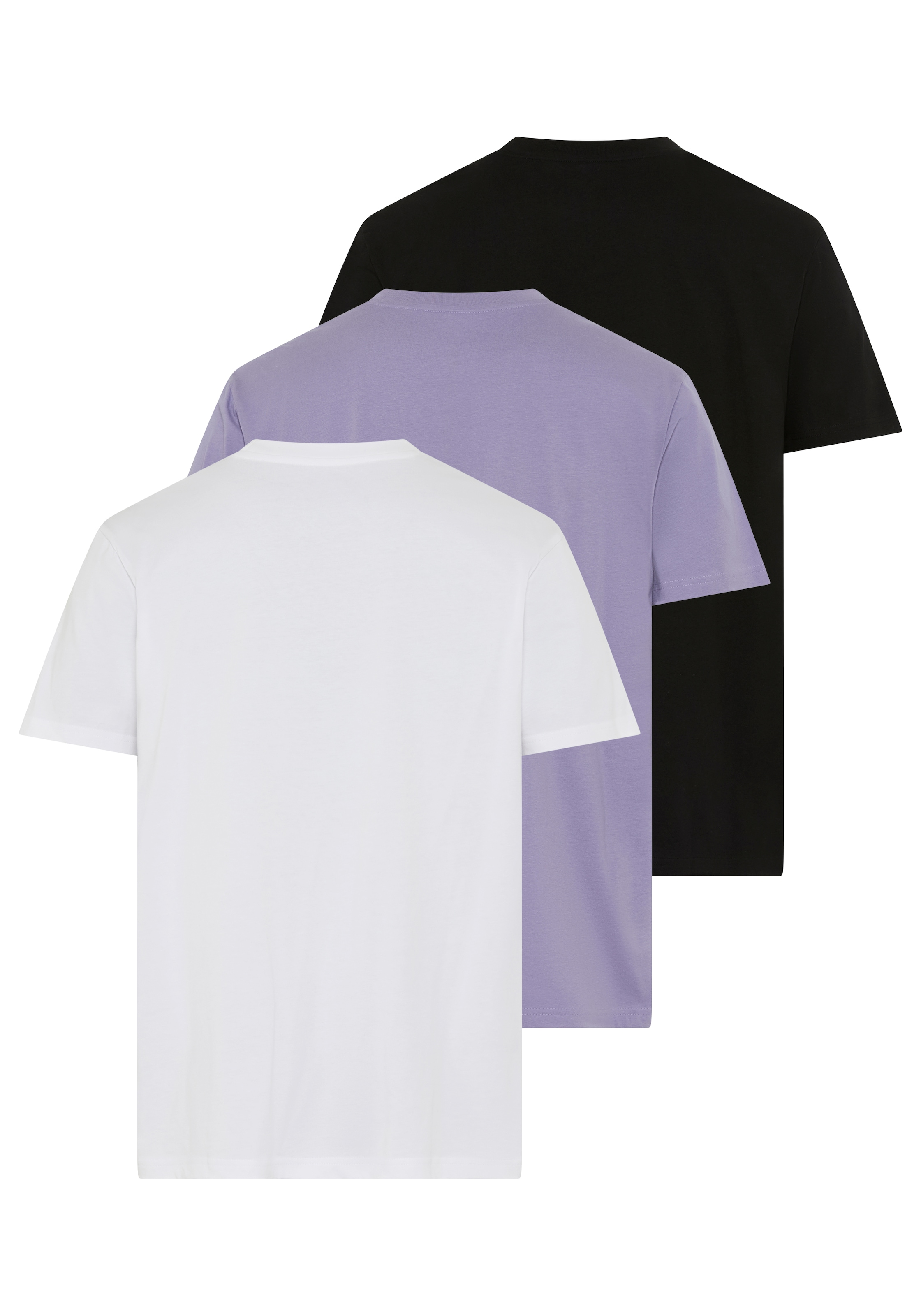 Quiksilver T-Shirt »MINIDISCO 3PACK« 3 tlg. sportlicher Stil, Kurzarm, für Alltag und Freizeit