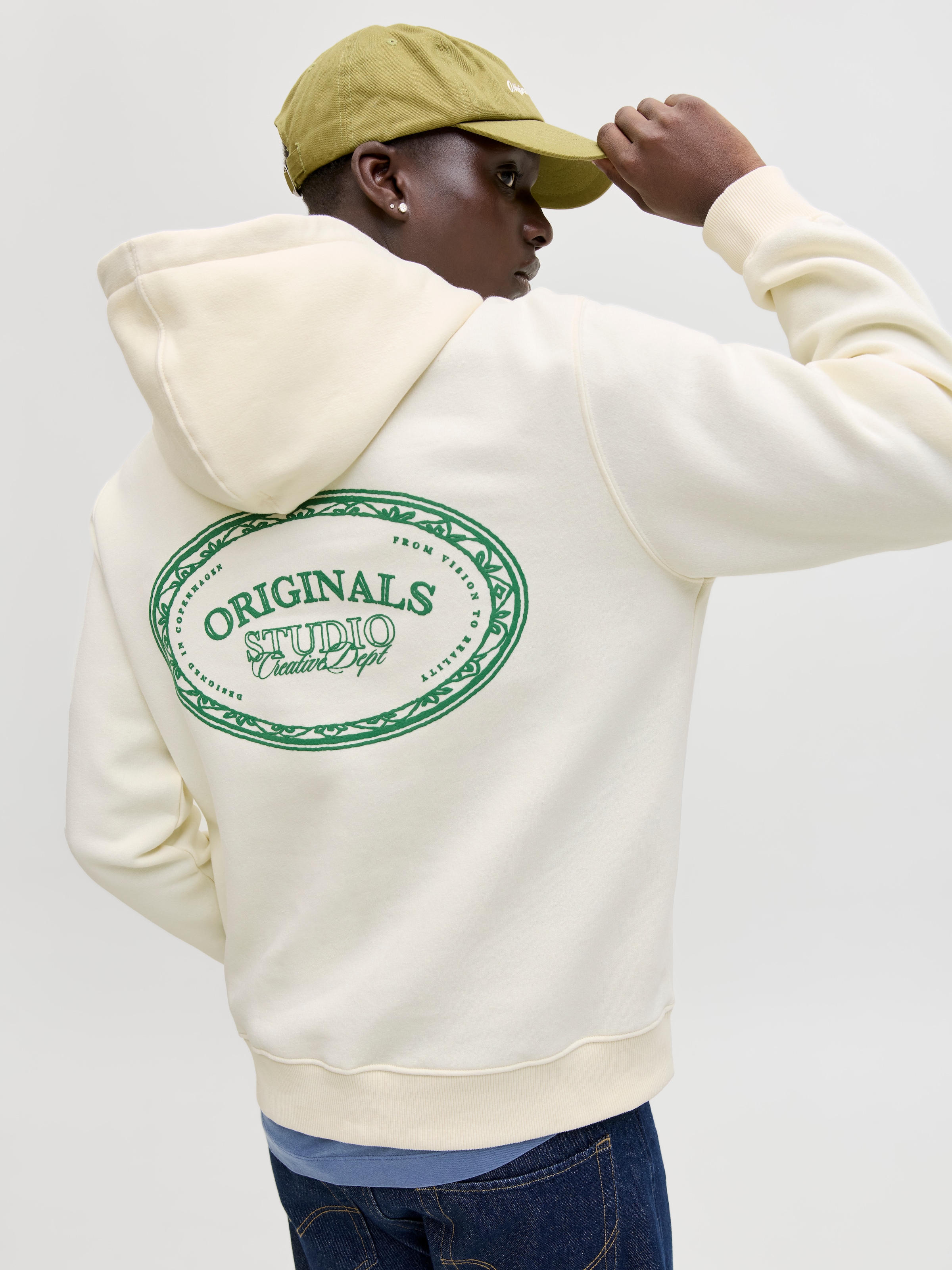 Jack & Jones Kapuzensweatshirt »JORGREENE BRANDING SWEAT HOOD CH«

