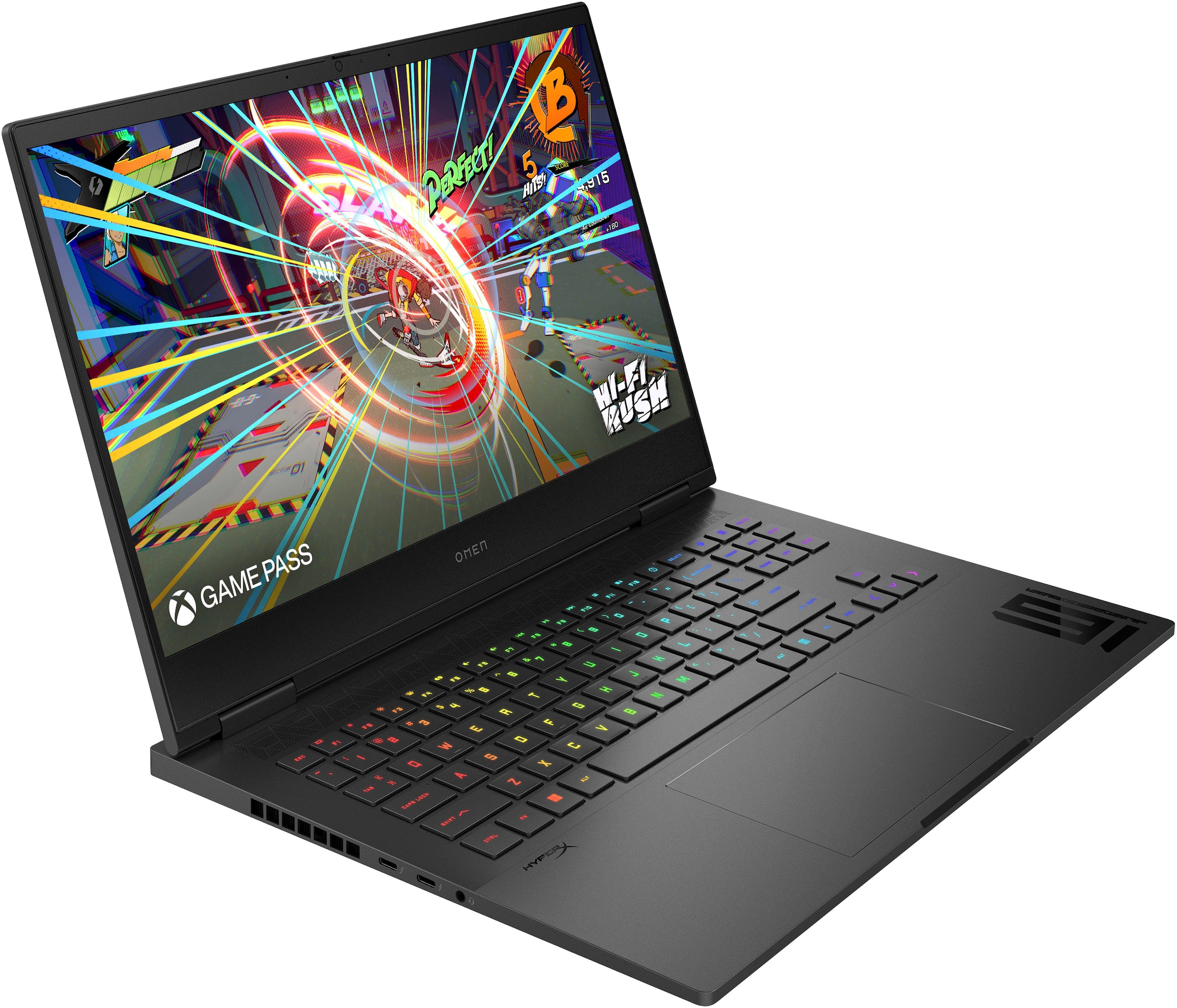 HP Gaming-Notebook »OMEN 16-wf1286ng«, 40,89 cm, / 16,1 Zoll, Intel, Core i9, GeForce RTX 4080, 1000 GB SSD