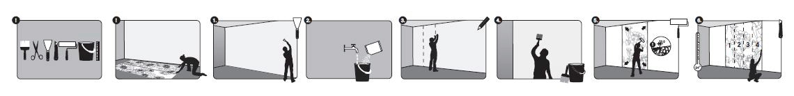 Komar Vliestapete »Digitaldruck Vlies -  Chinoiserie - Größe 250 x 250 cm« bedruckt glatt Wohnzimmer, Schlafzimmer