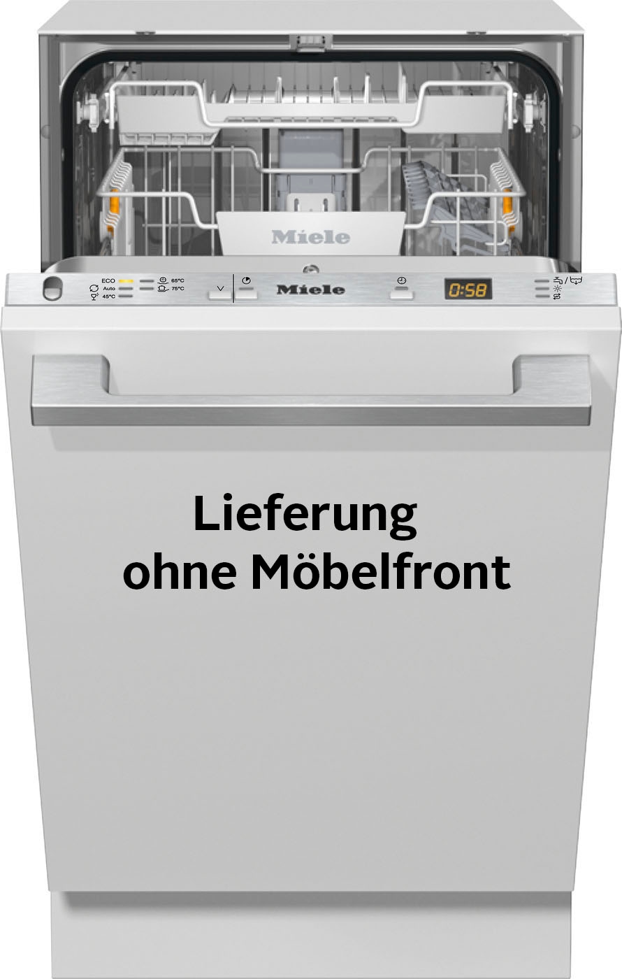 Miele vollintegrierbarer Geschirrspüler »G 5590 SCVi SL Active« 9 Maßgedecke in silberfarben