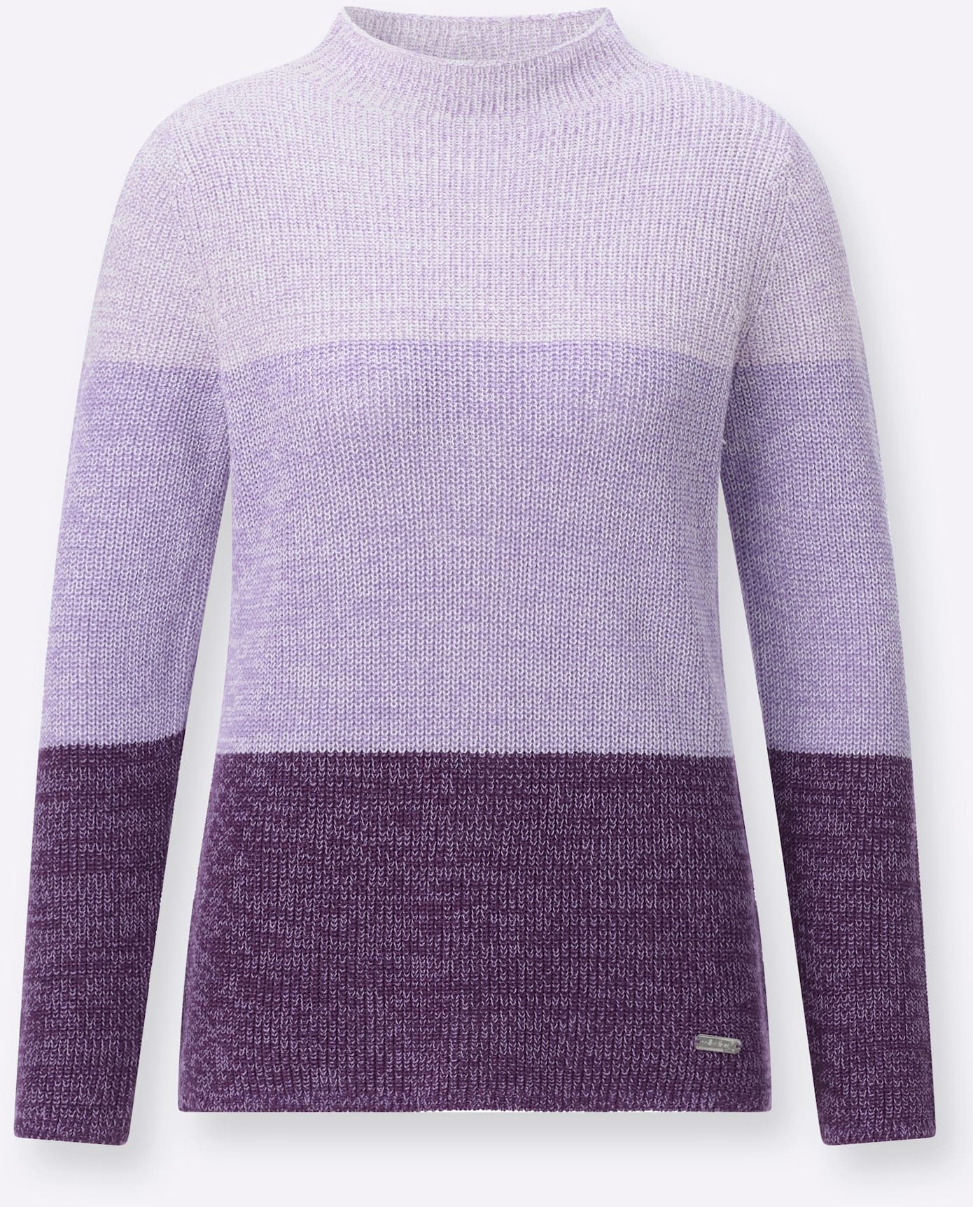 Casual Looks Strickpullover »Stehkragen-Pullover«