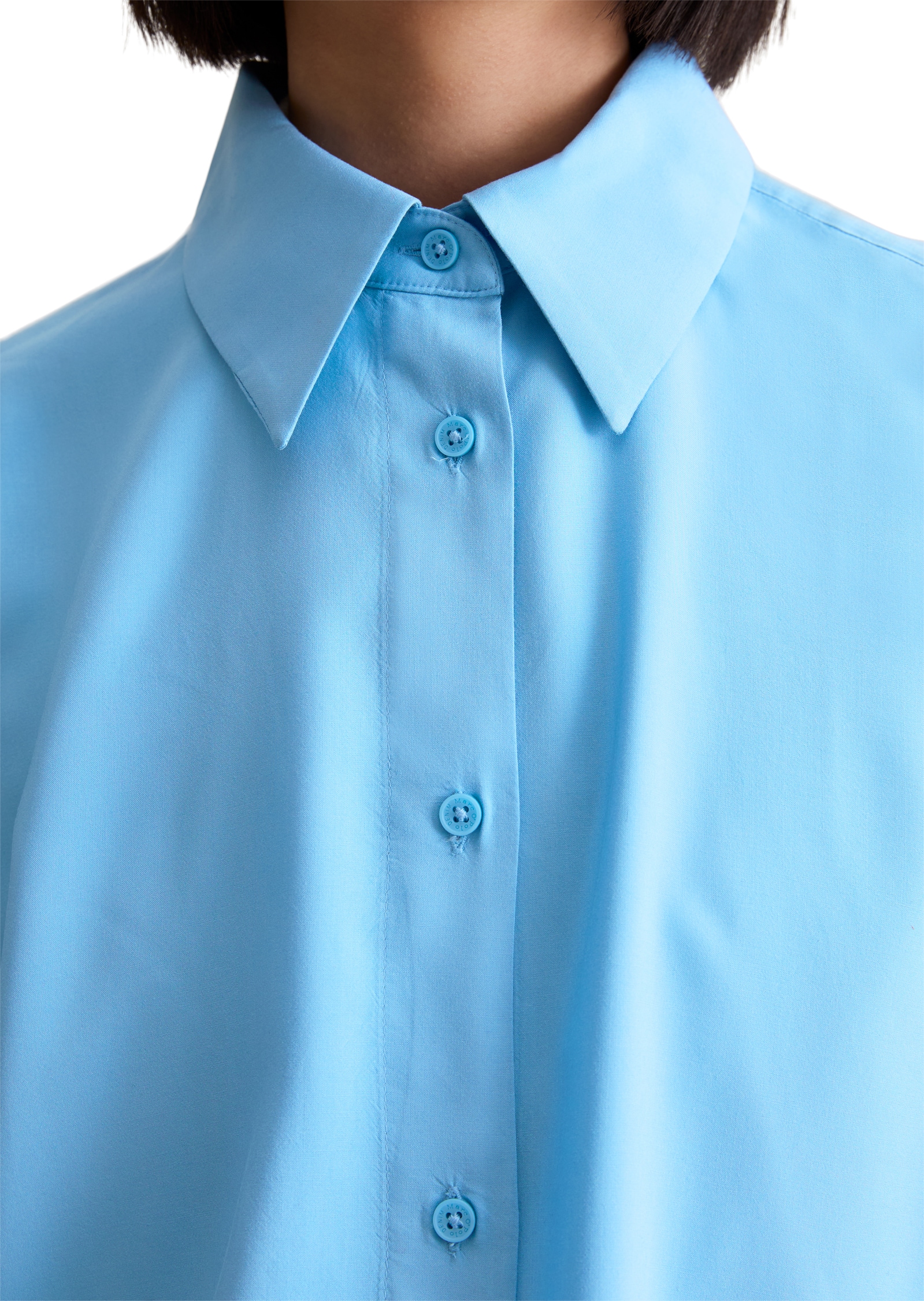 Marc O'Polo DENIM Langarmbluse »relaxed fit aus LENZING™ ECOVERO™«