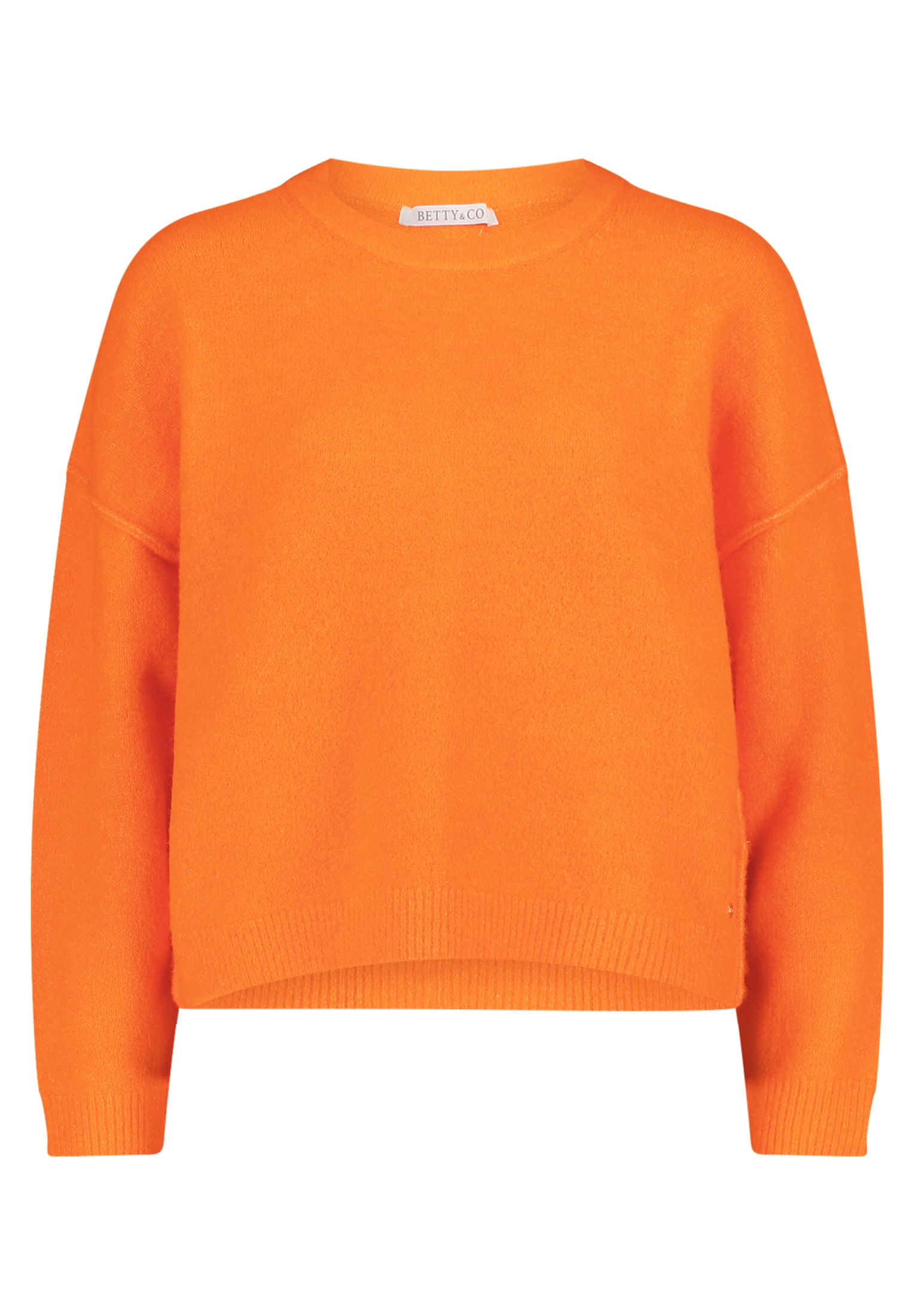 Betty&Co Strickpullover »Strickpullover mit Rundhalsausschnitt«