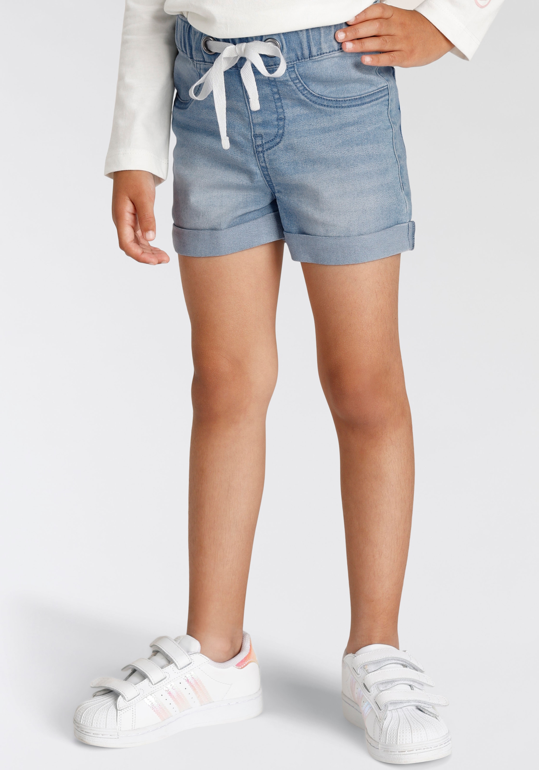 Shirt & Shorts »Oberteil und Shorts mit Puffärmeln für Mädchen 4-7 Jahre alt« OTTO Mädchen Kleidung Hosen & Jeans Kurze Hosen Shorts 