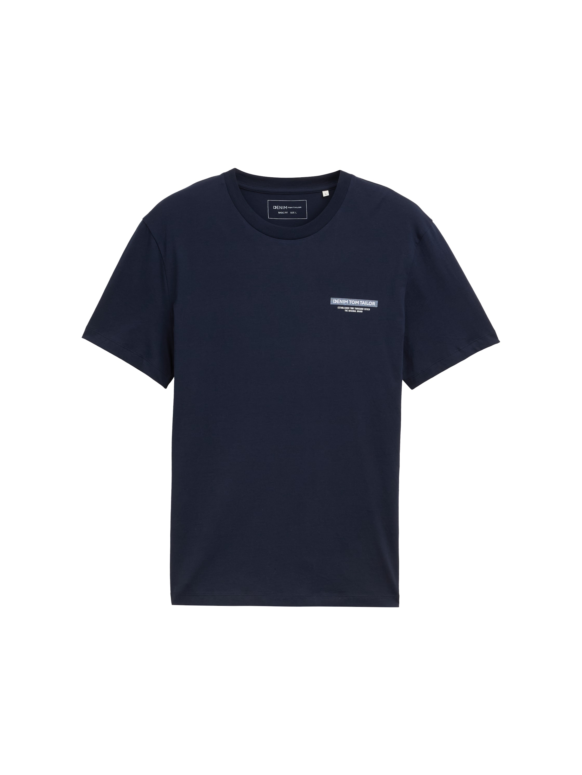TOM TAILOR Denim T-Shirt, mit verschiedenen Logo Prints