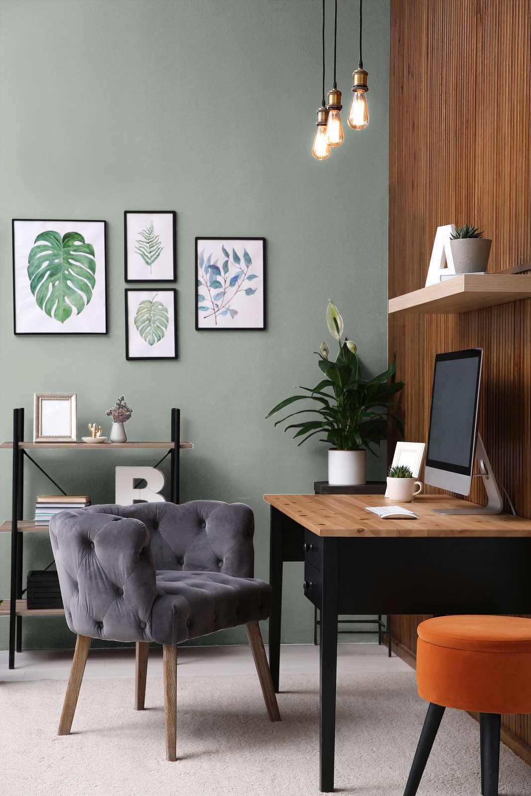 A.S. Création »Premium Innenwandfarbe PURO Tuchmatt sage green« ideal für Wohnzimmer, Schlafzimmer, Flur und Küche, Farbwelt Grün