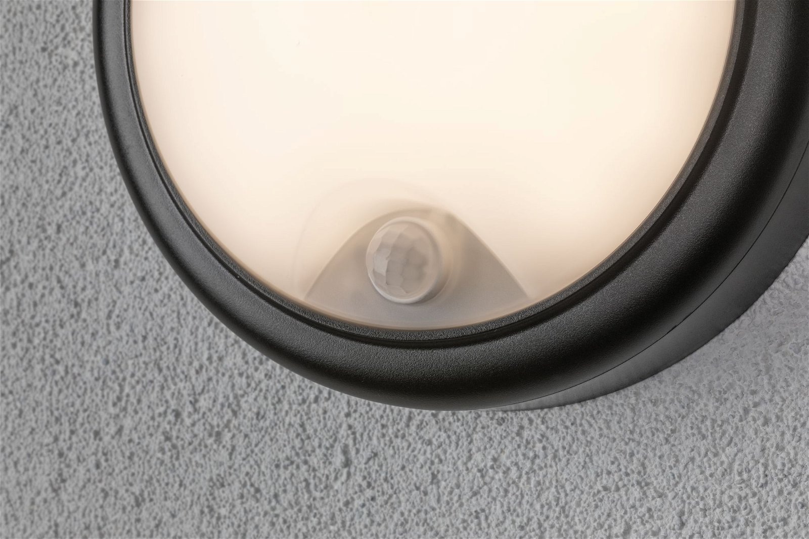 Paulmann LED Außen-Wandleuchte »IP44 180mm 3000K 15W 1050lm 230V Grau Kunststoff«, 1 flammig, Bewegungsmelder