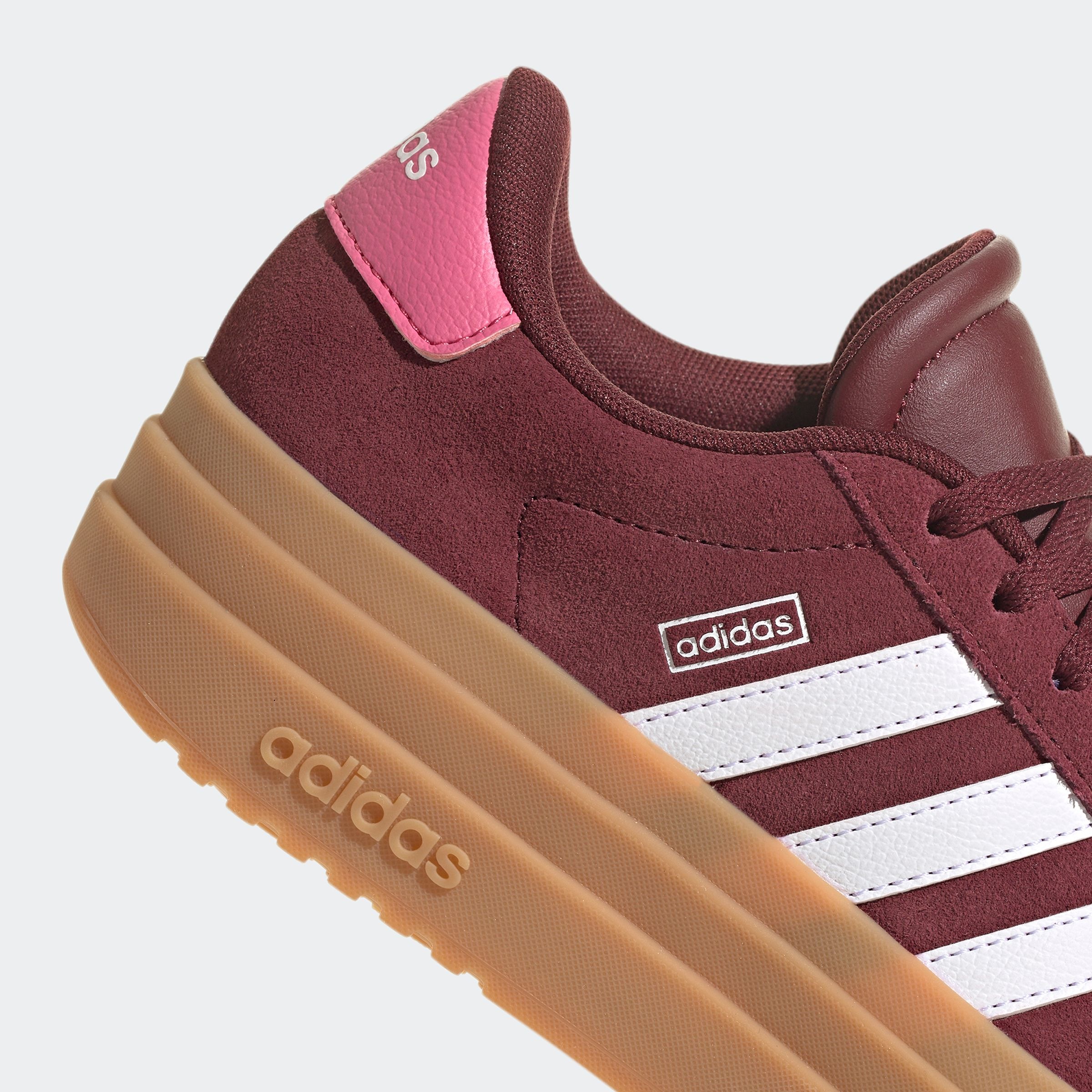 adidas Sportswear Sneaker »VL COURT BOLD LIFESTYLE KIDS«, Design auf den Spuren des adidas Gazelle Bold