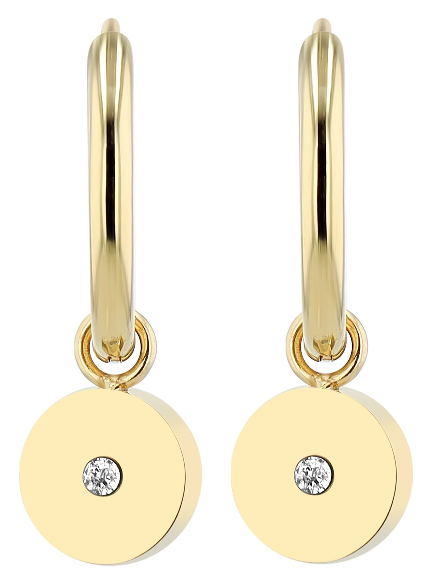 Adelia´s Kettenanhänger »Damen Anhänger ¿ Gravuranhänger aus Edelstahl mit Strass Steinchen«