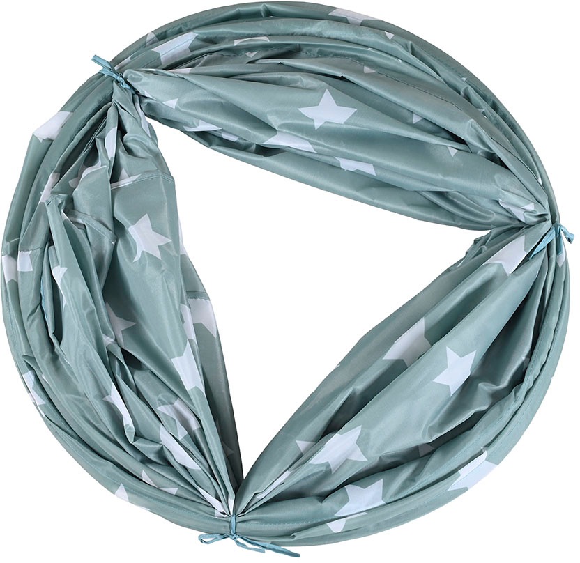 Knorrtoys® Spieltunnel »Green White Stars«