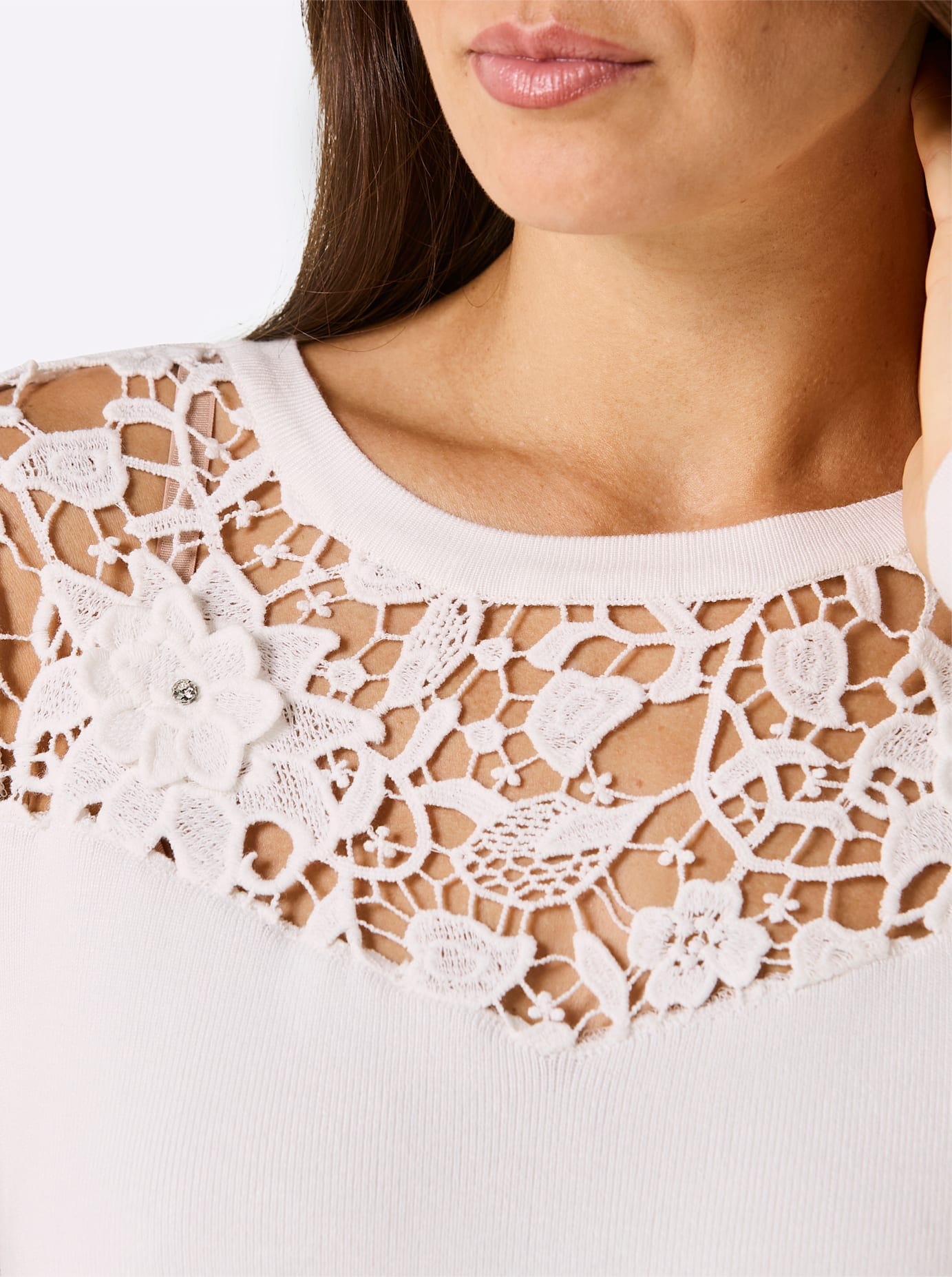 CREATION L PREMIUM Strickpullover »Lyocell-Viskose-Pullover«