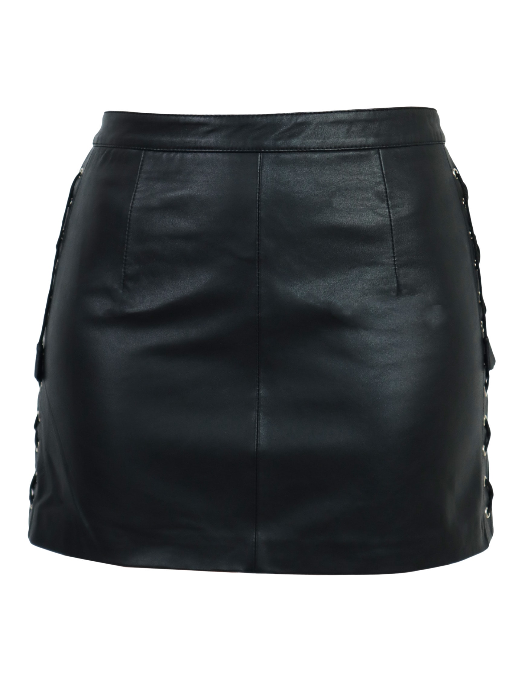 RICANO Minirock »Lederrock RK-05 Skirt« Handgefertigt aus echtem Leder