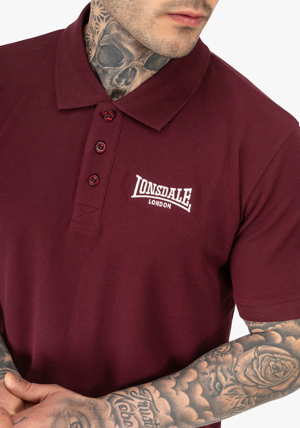Lonsdale Poloshirt »LINGHOLME«, (Packung, 2 tlg.)