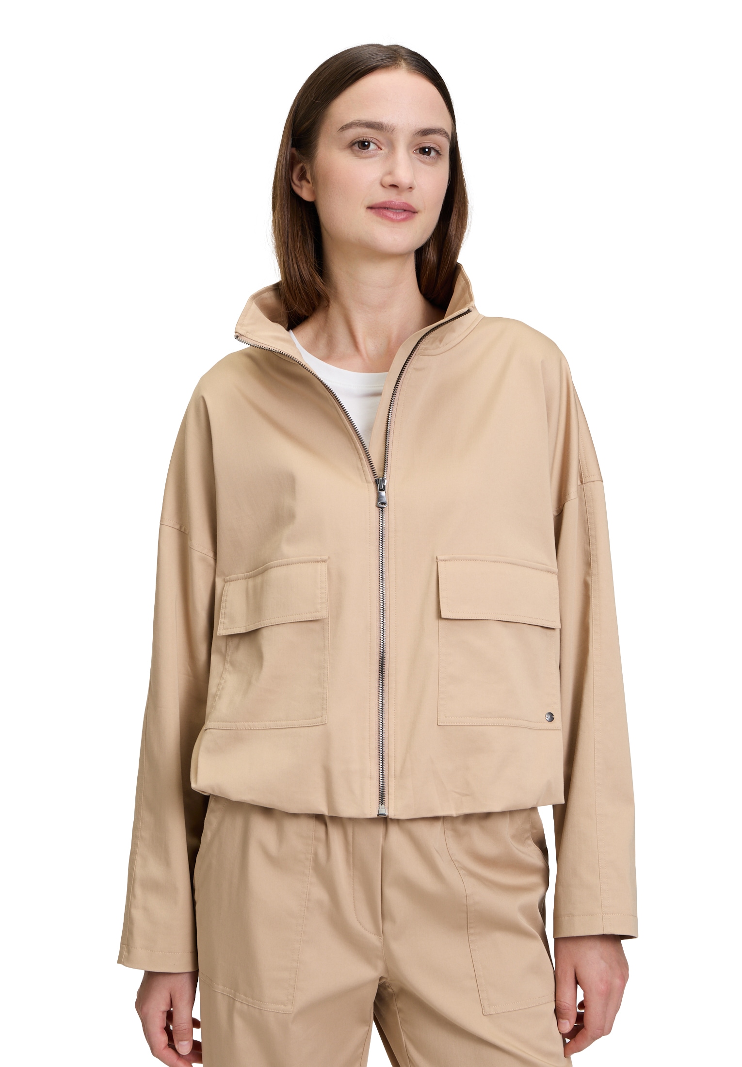 Betty&Co Outdoorjacke »Casual-Jacke mit Taschen«