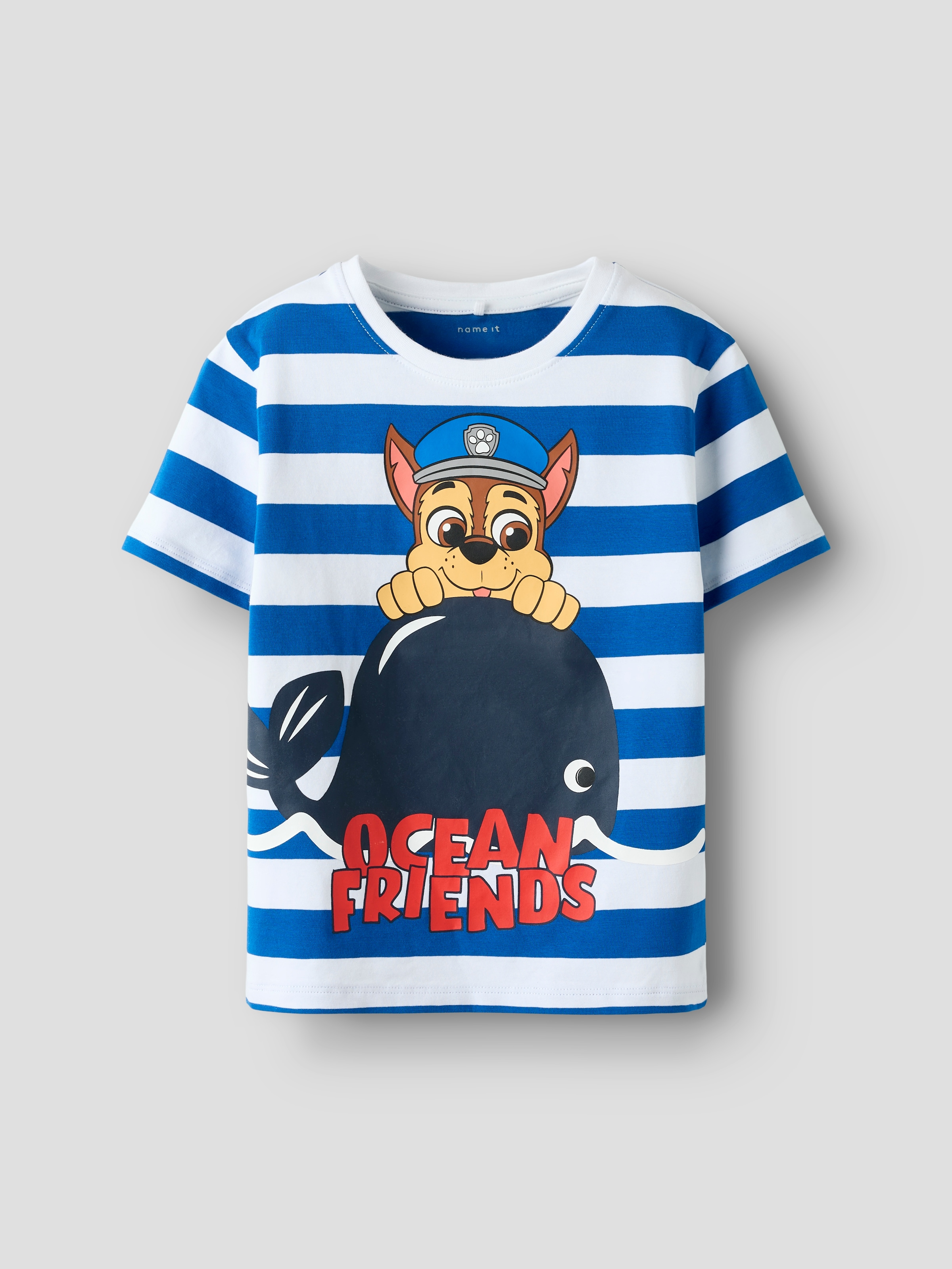 Name It T-Shirt »NMMMILAN PAW SS NREG TOP BOX CPLG«