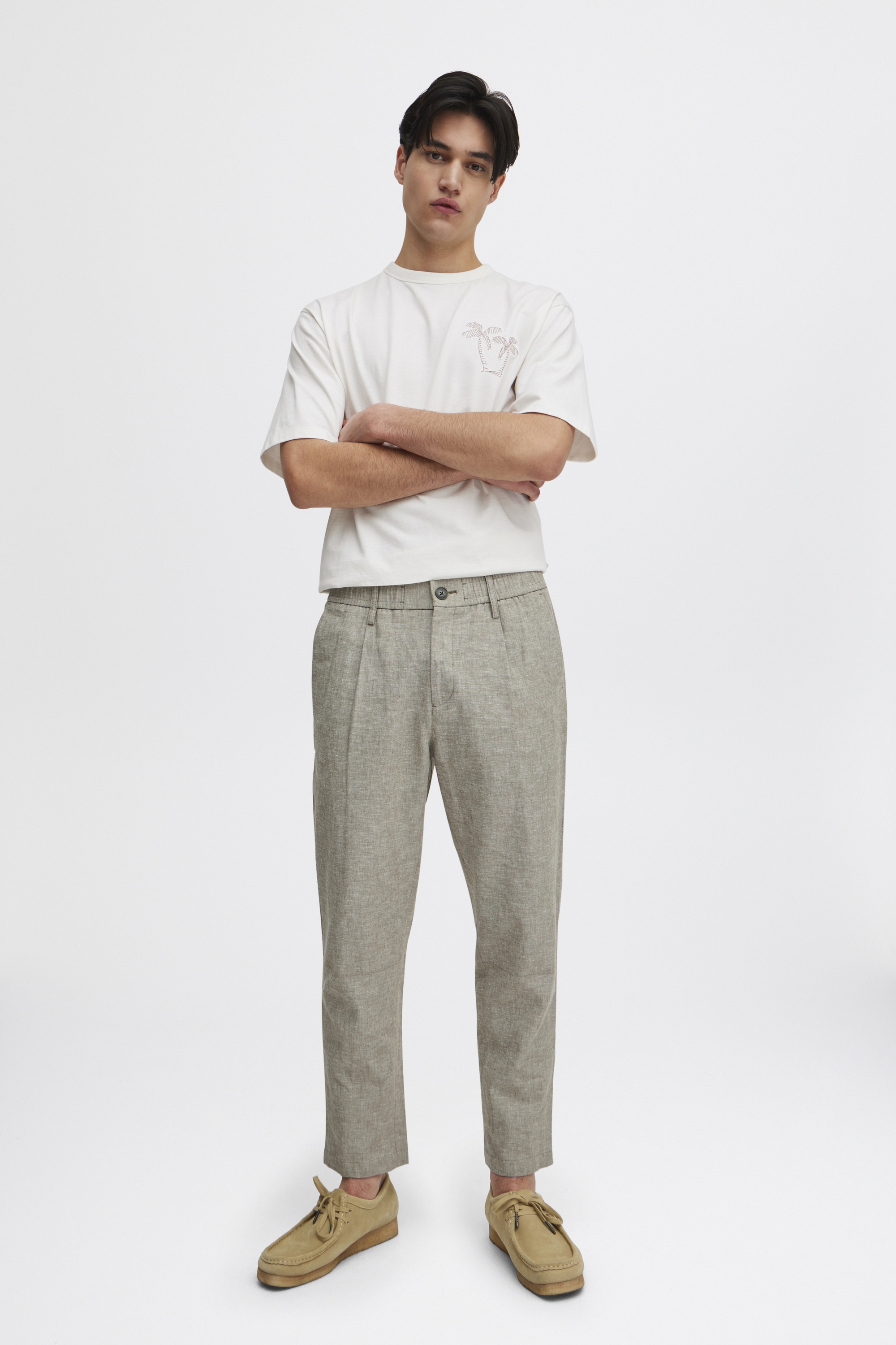 Casual Friday Leinenhose »Leinenhose CFMarc«