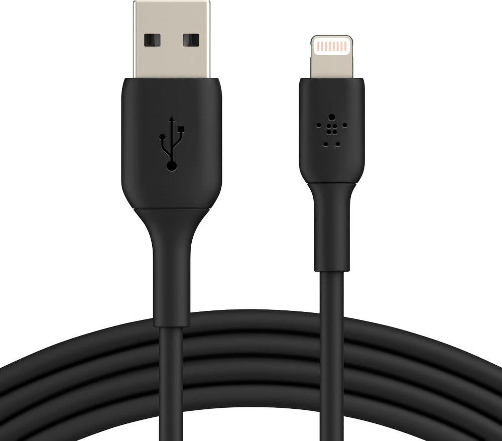Belkin Smartphone-Kabel »Lightning Lade/Sync Kabel PVC mfi zertifiziert 15 cm«, USB Typ A, Lightning, 15 cm
