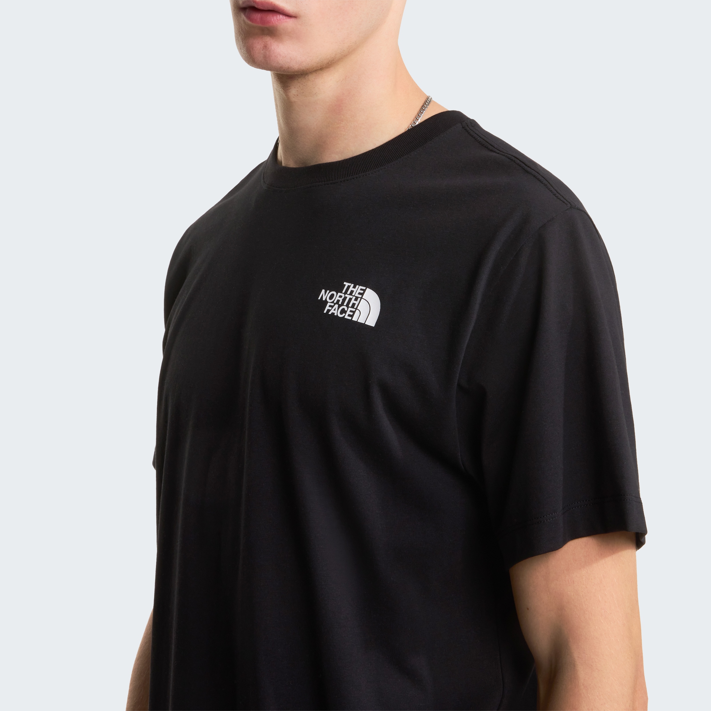 The North Face T-Shirt »M VERTICAL REGULAR SHORT SLEEVE TEE-GRAPHIC« normale Passform, kurze Ärmel, für Sportmode und Outdoormode