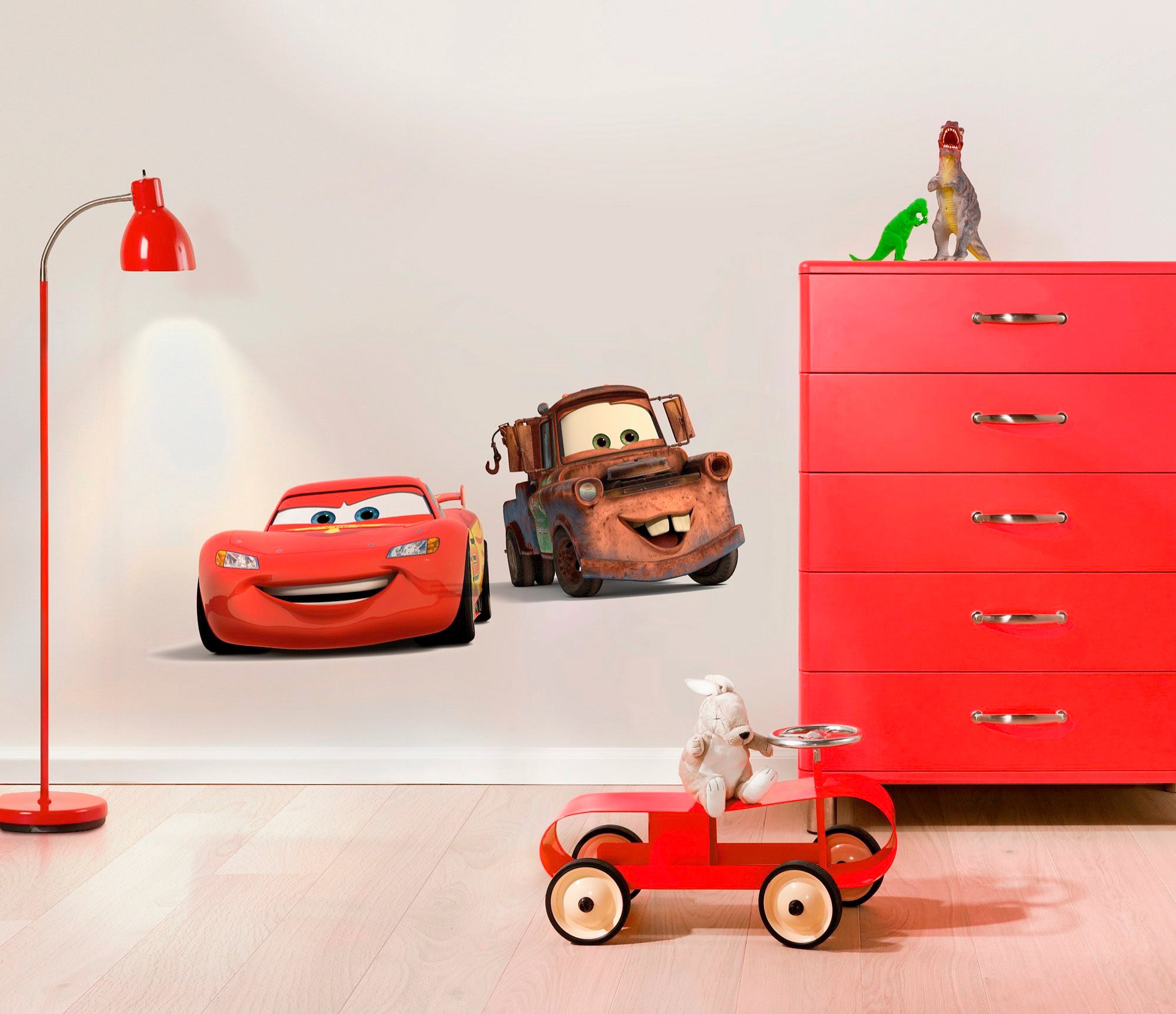 Komar Wandtattoo »Cars Friends«, (2 St.), 50x70 cm (Breite x Höhe), selbstklebendes  Wandtattoo im OTTO Online Shop | Kinderzimmer-Wandtattoos