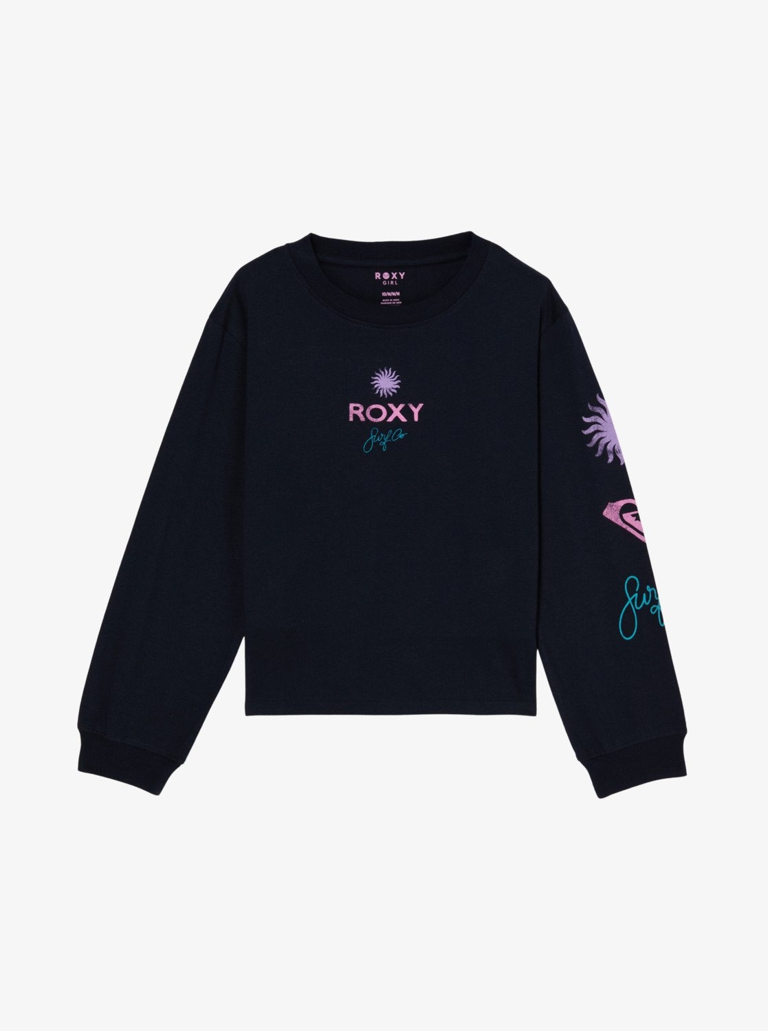 Roxy Sweatshirt »ORCHIDREGULAR LS«, aus Baumwolle, in den Größen 10, 12, 14 und 16
