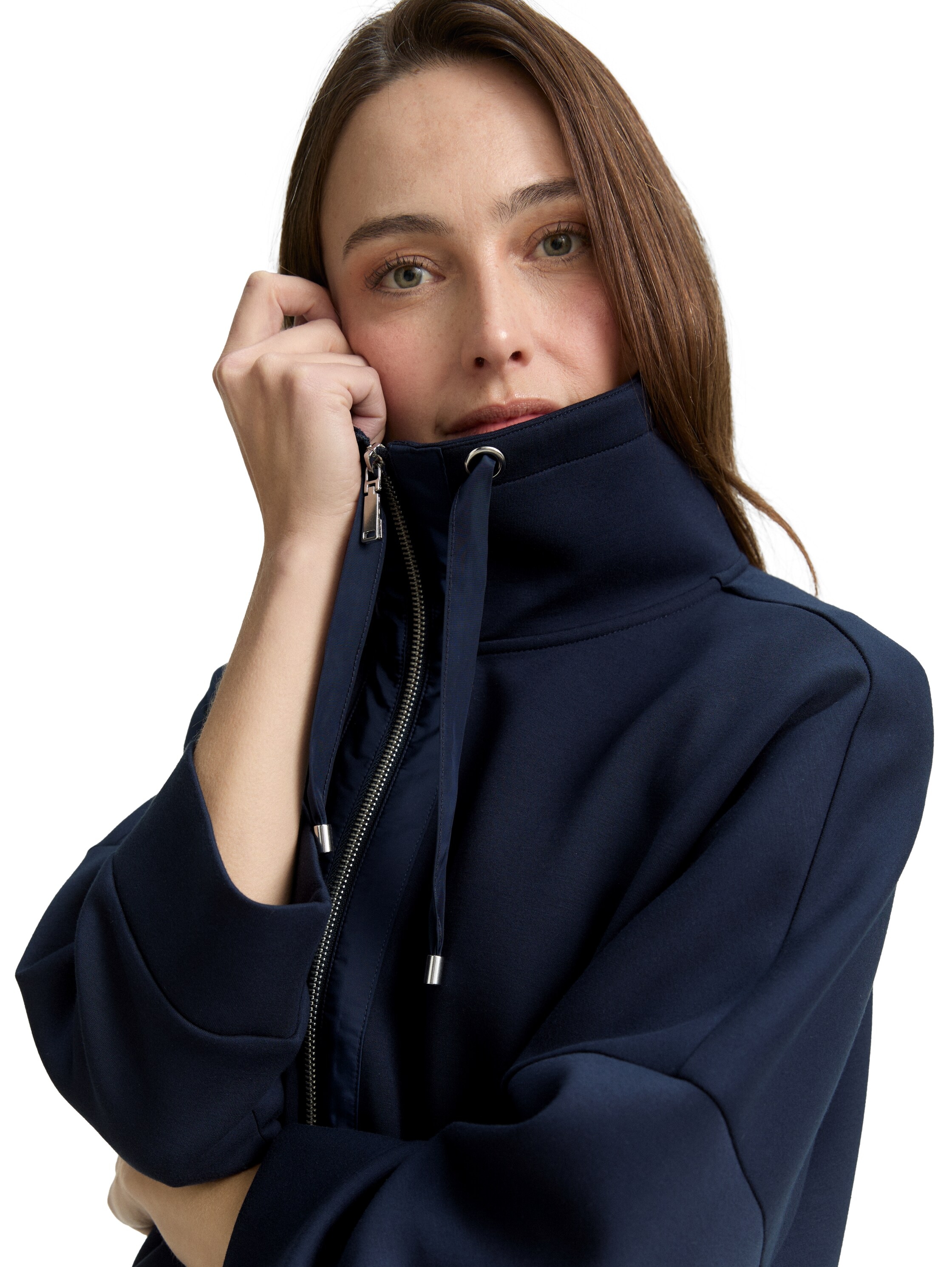 TOM TAILOR Sweatjacke »Boxy« mit Taschen