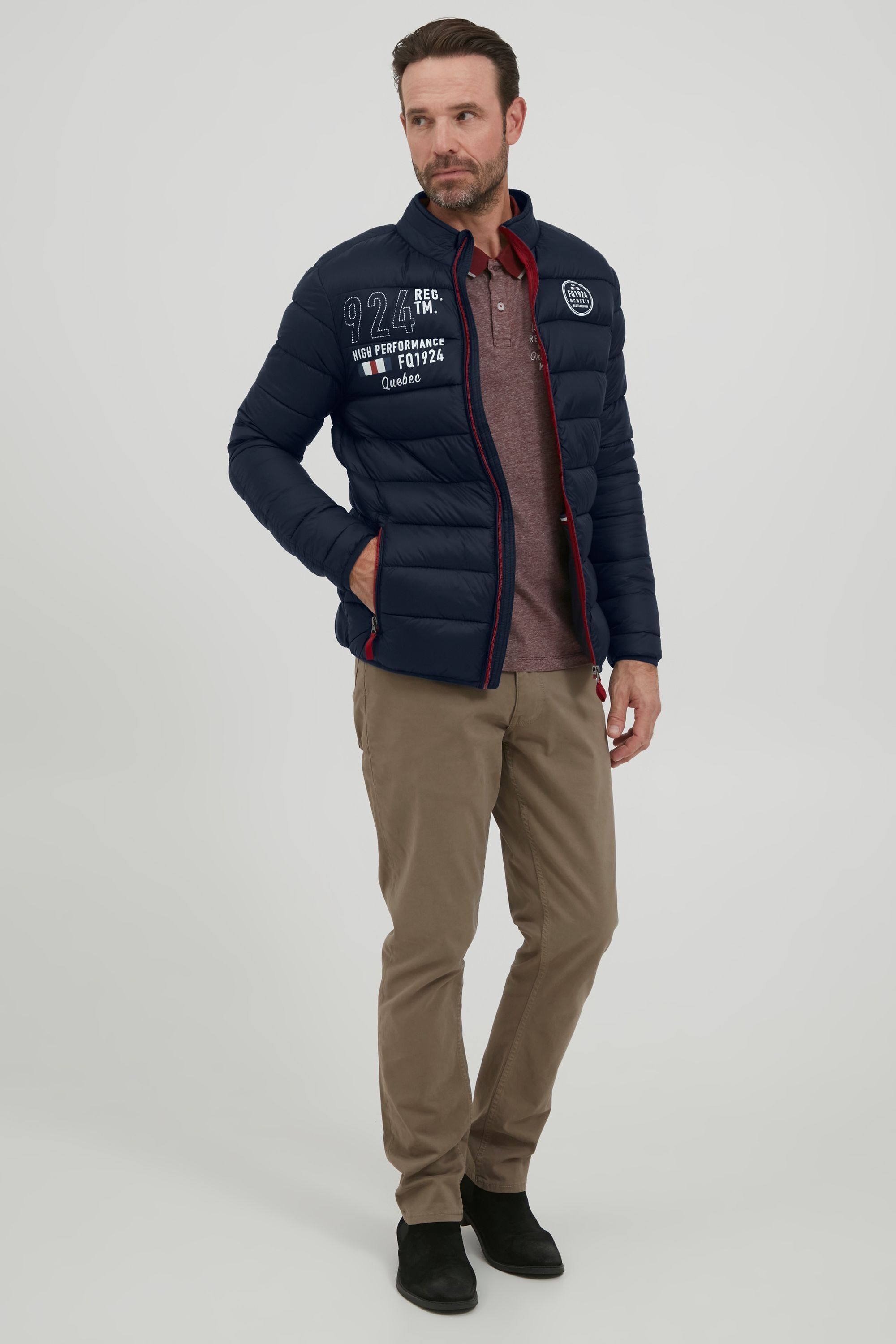 FQ1924 Steppjacke »Steppjacke FQArnvid«, ohne Kapuze