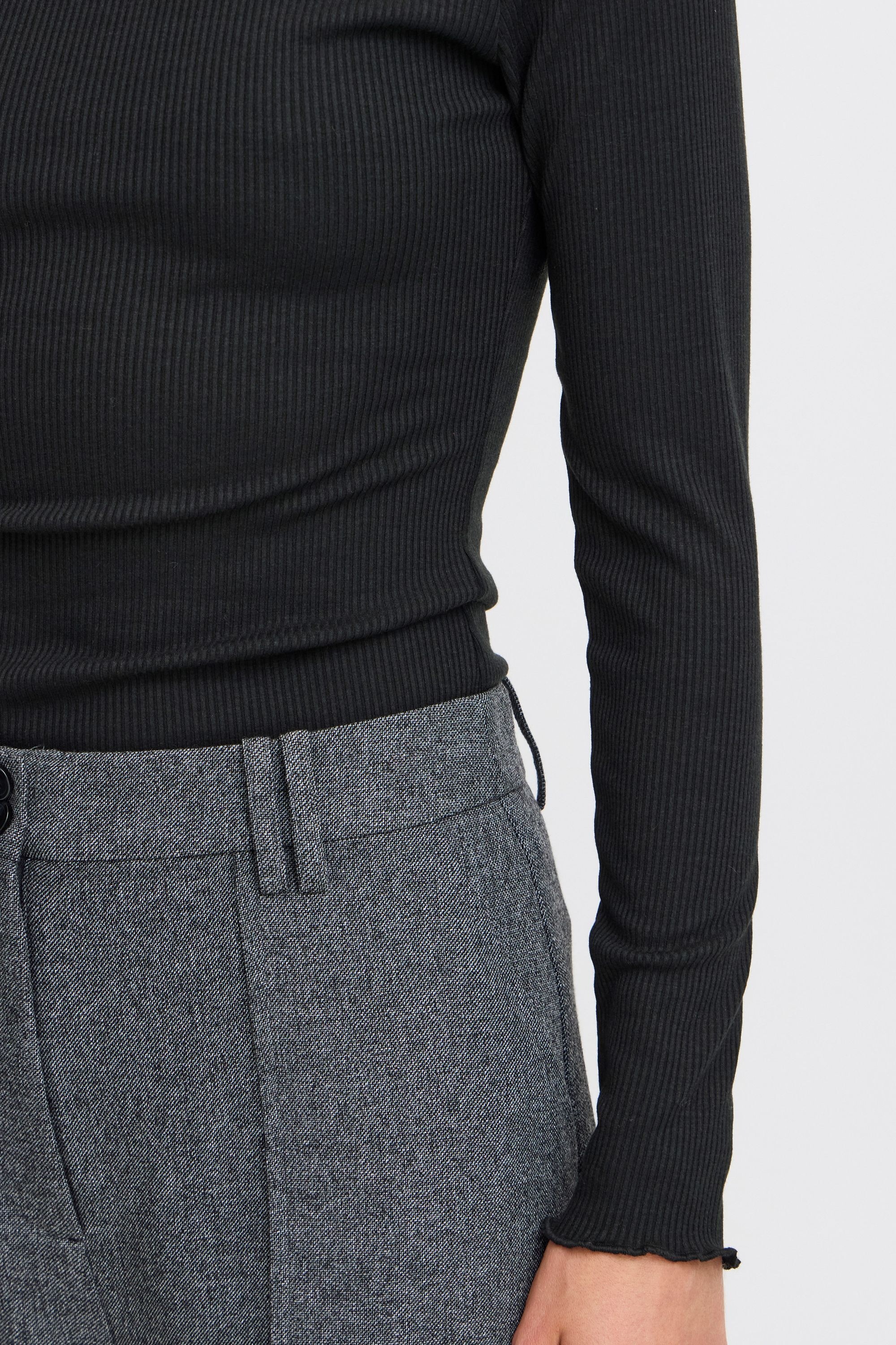 b.young Sweatshirt »Shirttop BYPAPILONE HIGH NECK TSHIRT -«