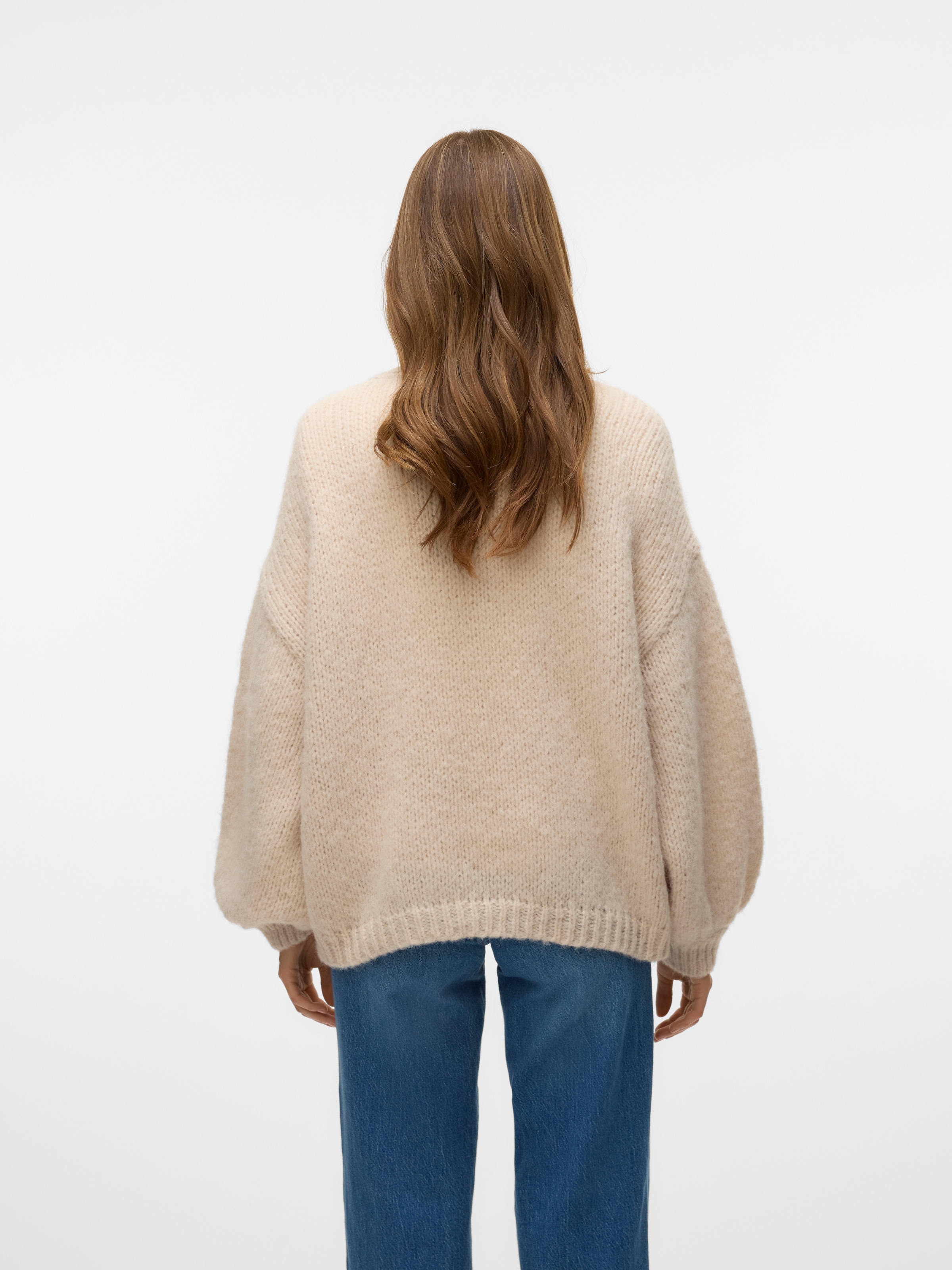 Vero Moda Strickjacke »VMMAYBE LS OPEN CARDIGAN GA REP«