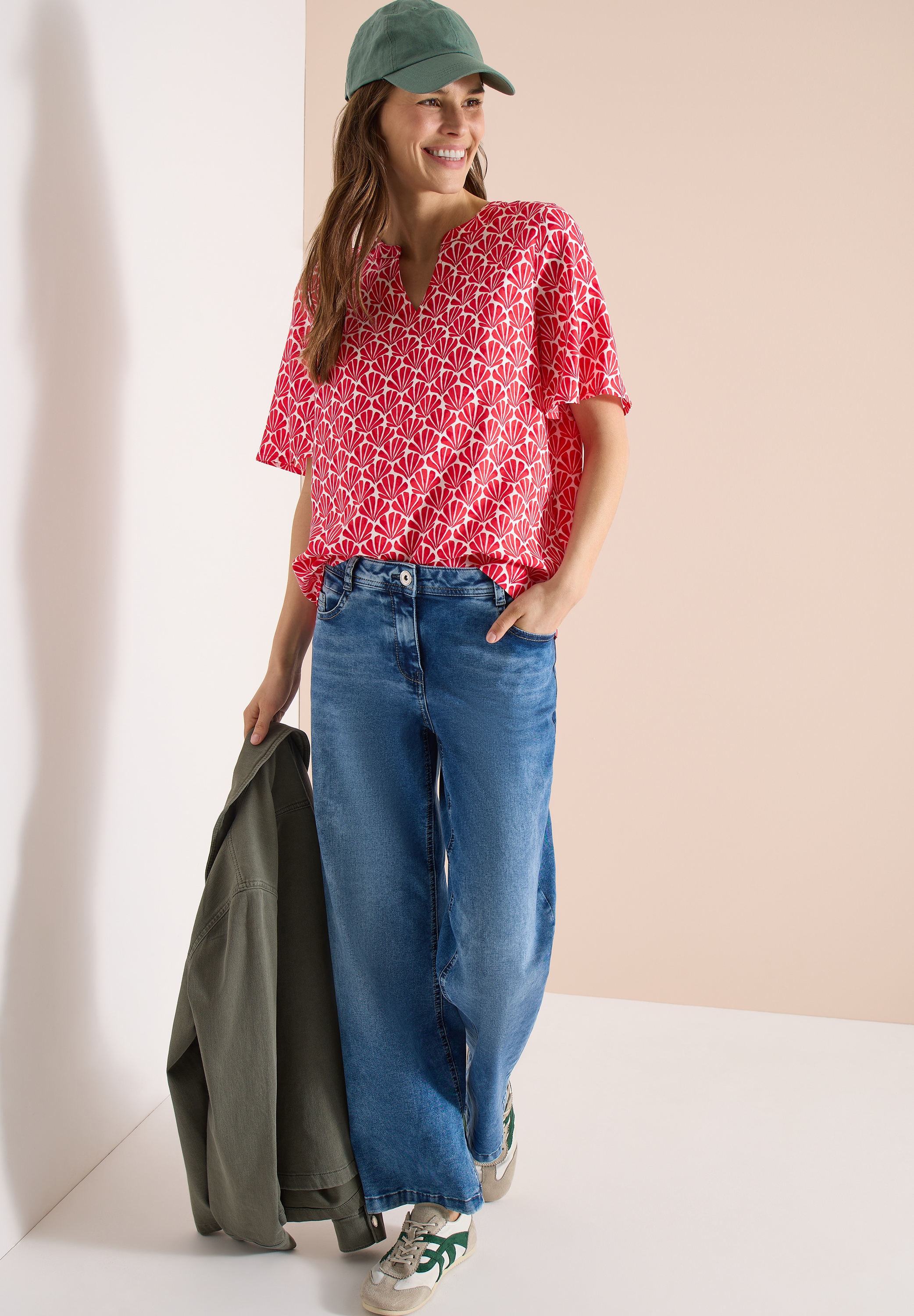 Cecil Shirtbluse mit All-Over Print