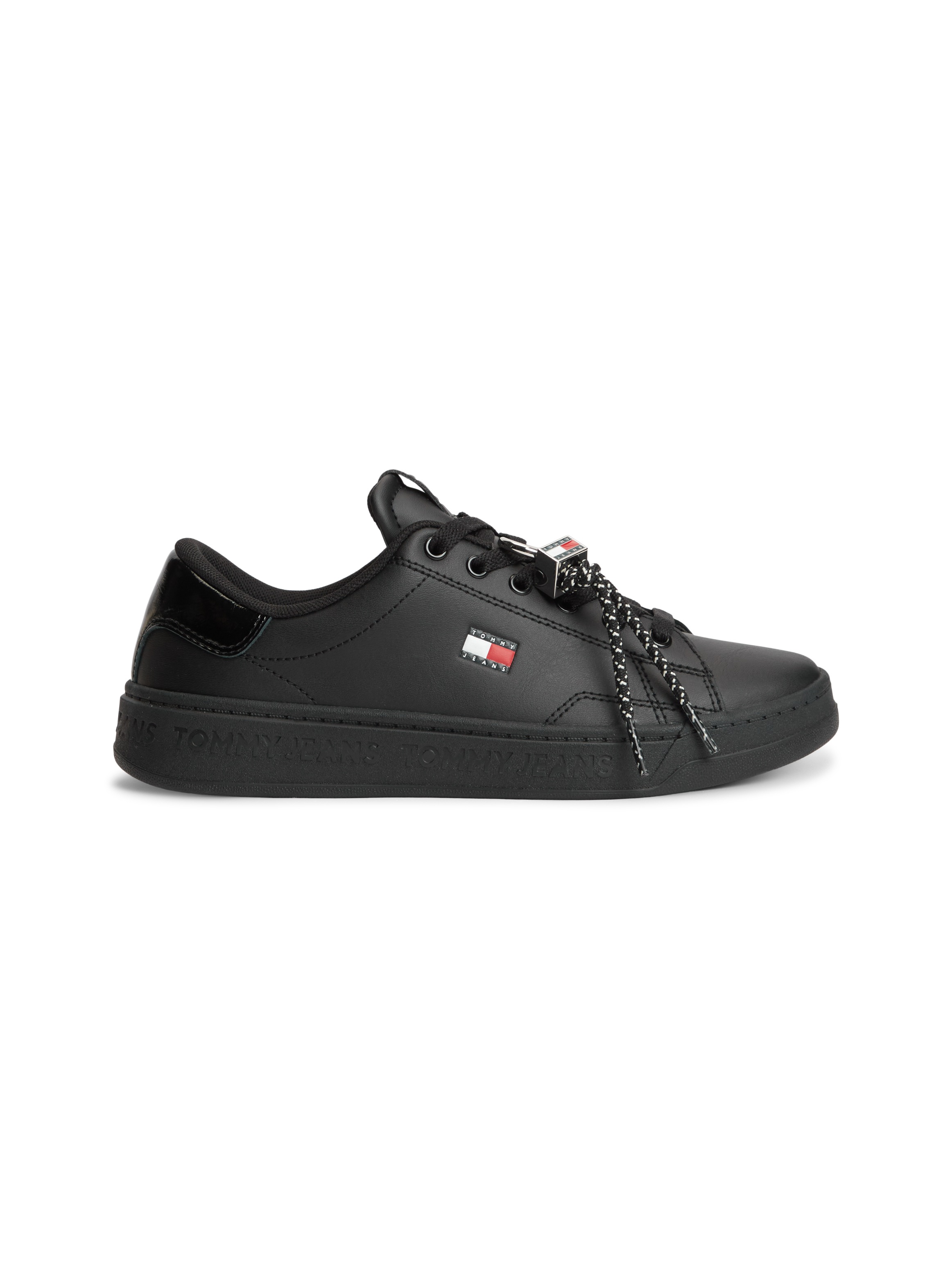 Tommy Jeans Plateausneaker »TJW LOGO SNEAKER«  Schnürer, Freizeitschuh, Halbschuh mit Label Flagge