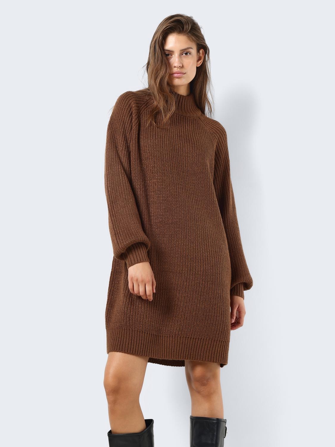 Noisy may Strickkleid »NMTIMMY L/S KNIT DRESS NOOS«