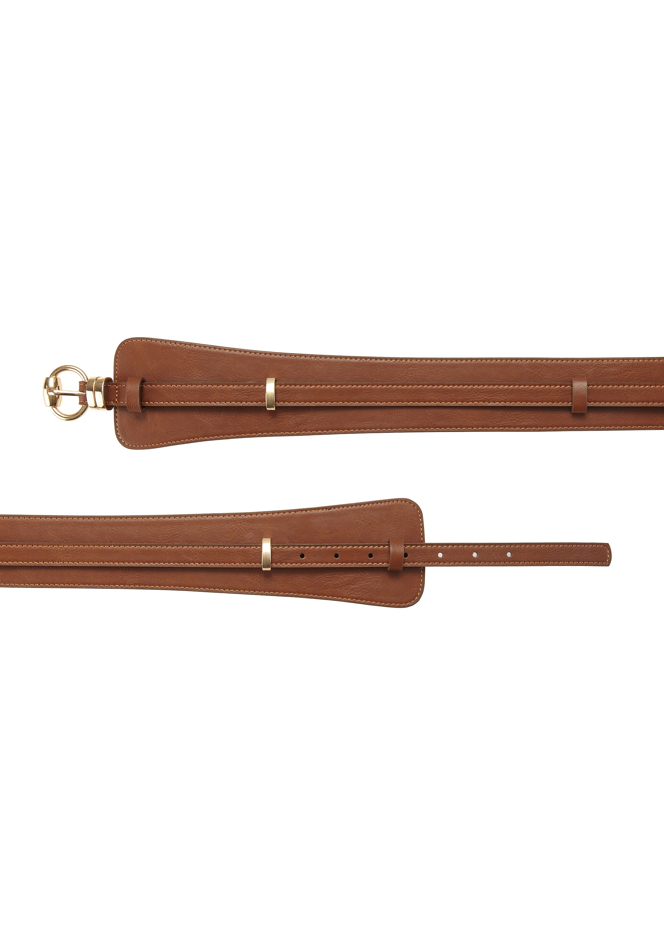 LASCANA Taillengürtel »2in1 Gürtel« für Kleid & Overall, Bauchgürtel, abnehmbarer Hüftgürtel