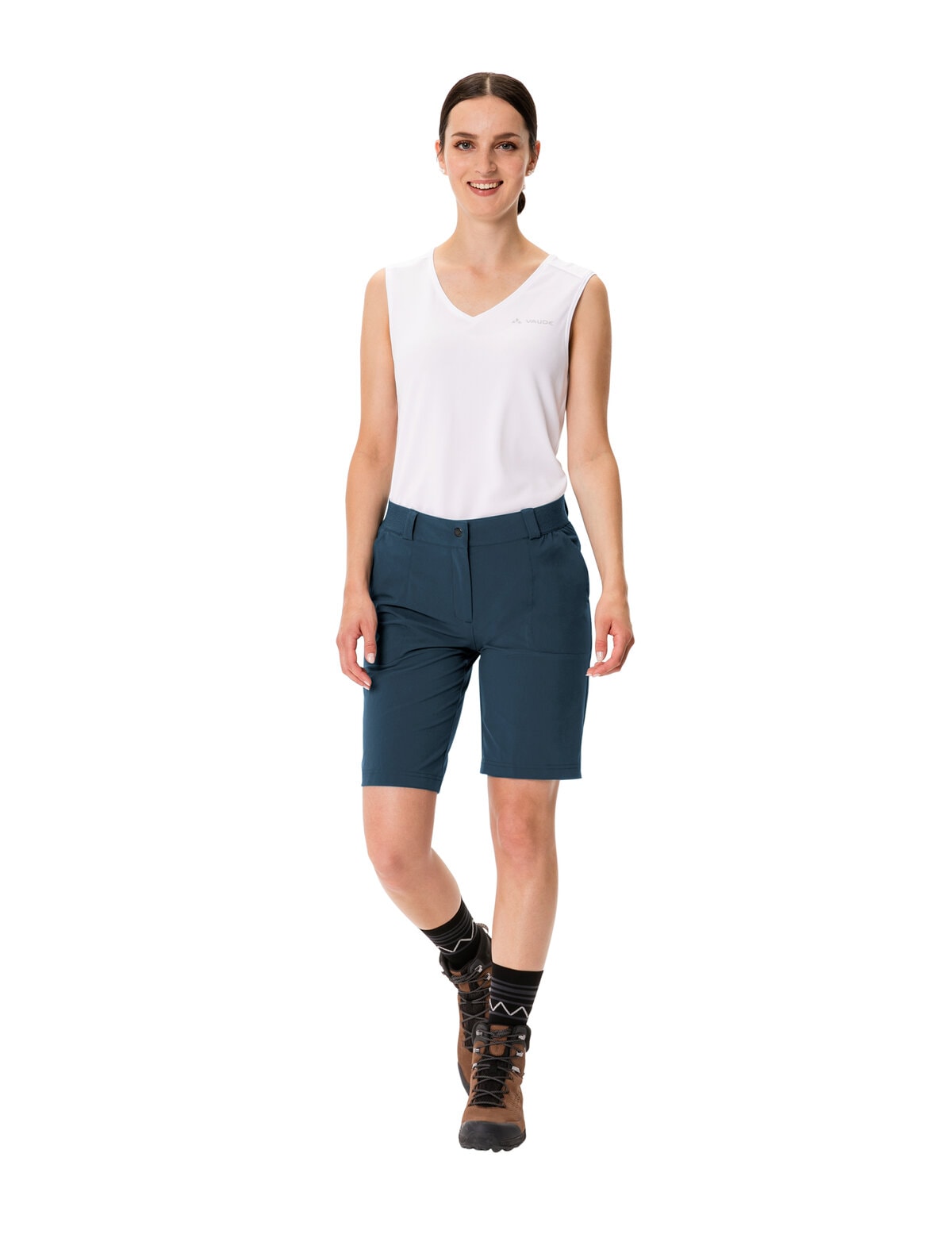 VAUDE Trekkingshorts »WOMEN'S FARLEY STRETCH SHORTS II«  für Outdoor-Aktivitäten, aus Polyamid und Elasthan, schnelltrocknend