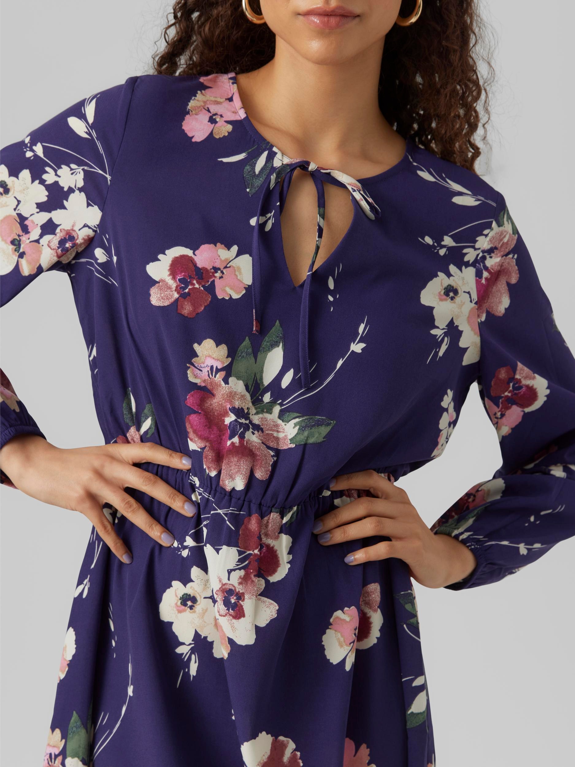 Vero Moda Minikleid »VMSHILAH NAJA LS SHORT DRESS WVN GA«