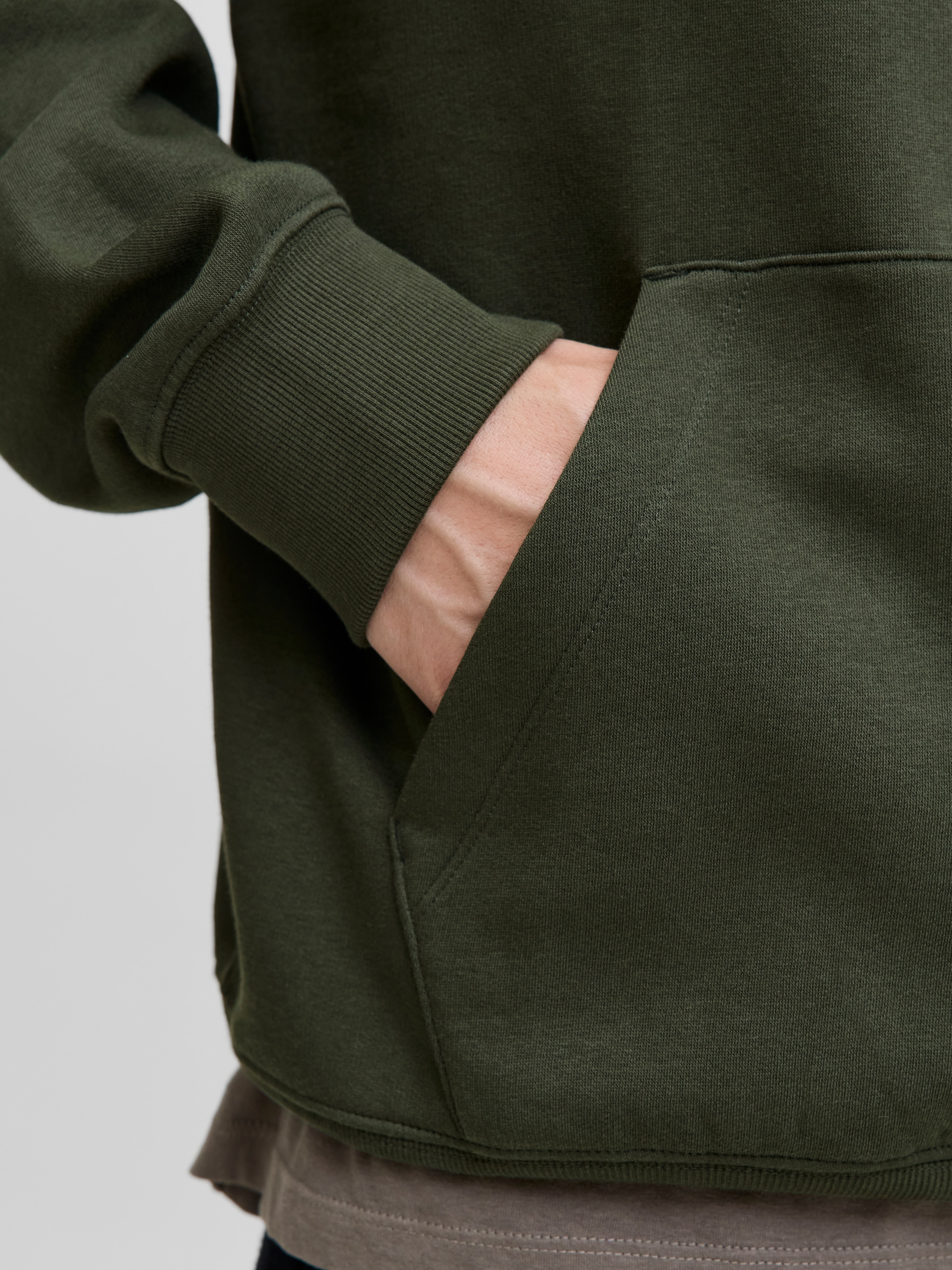Jack & Jones Kapuzensweatshirt »JJESTAR BASIC SWEAT HOOD NOOS«, mit Rippbündchen