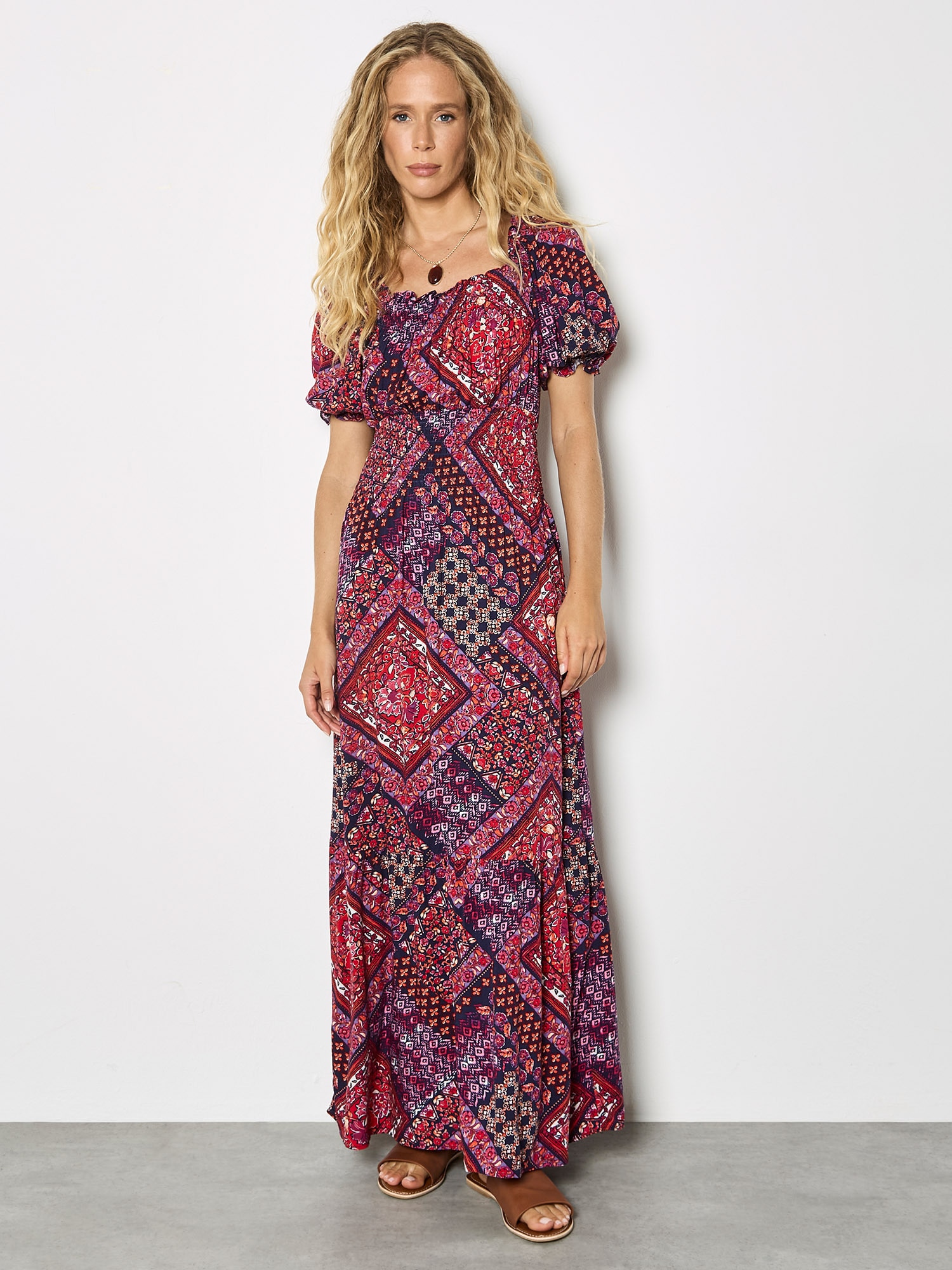 Apricot Maxikleid »Maxikleid« mit Folk-Print