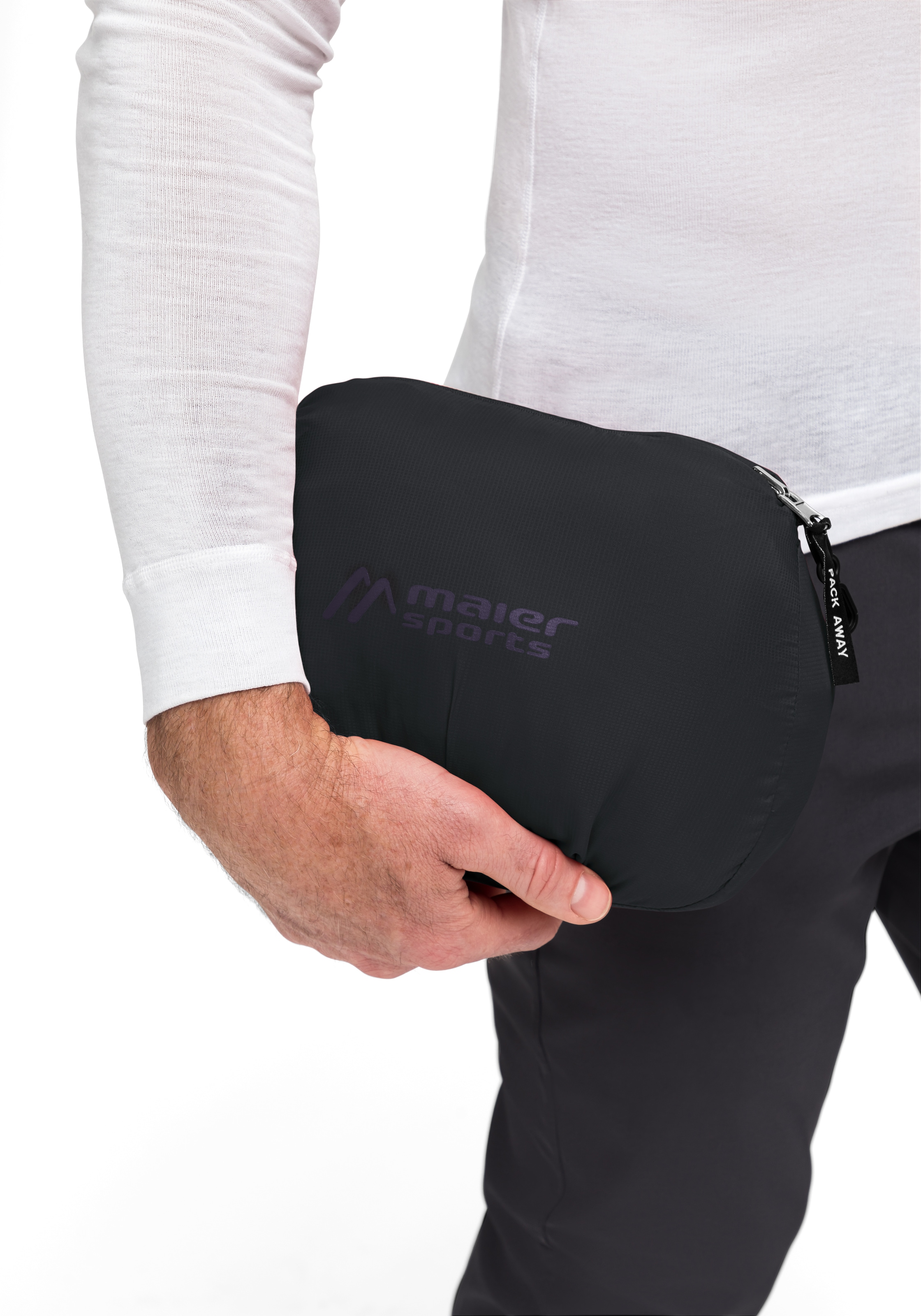 Maier Sports Funktionsjacke »Metor Therm M« Wattiert, wasserdicht, atmungsaktiv, mit Packaway