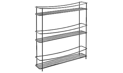 Metaltex Gewürzregal »Polytherm«, (1 St.), Metaltex-Polytherm®-Beschichtung,  2 Ablageflächen bei OTTO