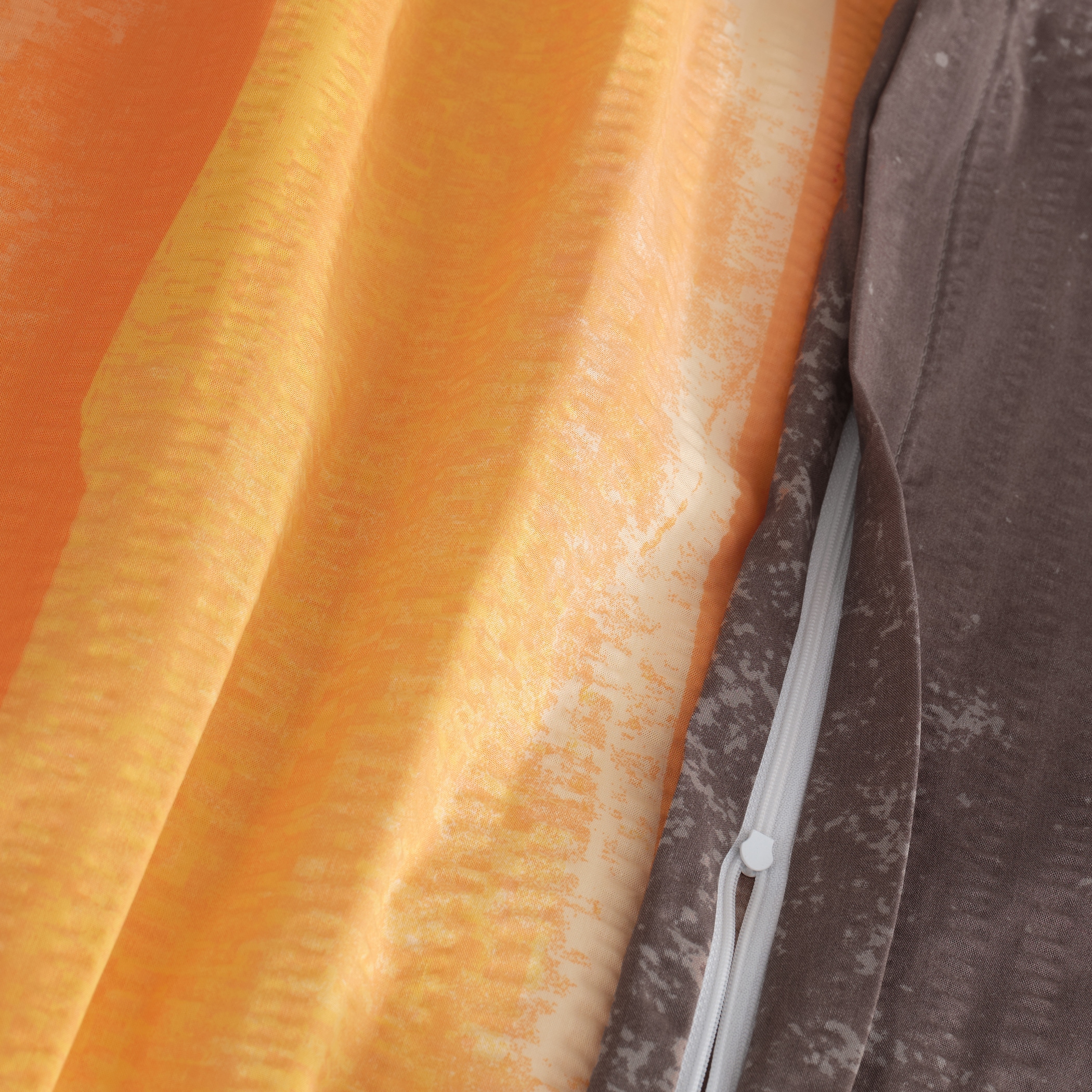 Florella Kinderbettwäsche »»Ursa kaki« Soft-Touch Seersucker,  50% Baumwolle, 50% Viskose«