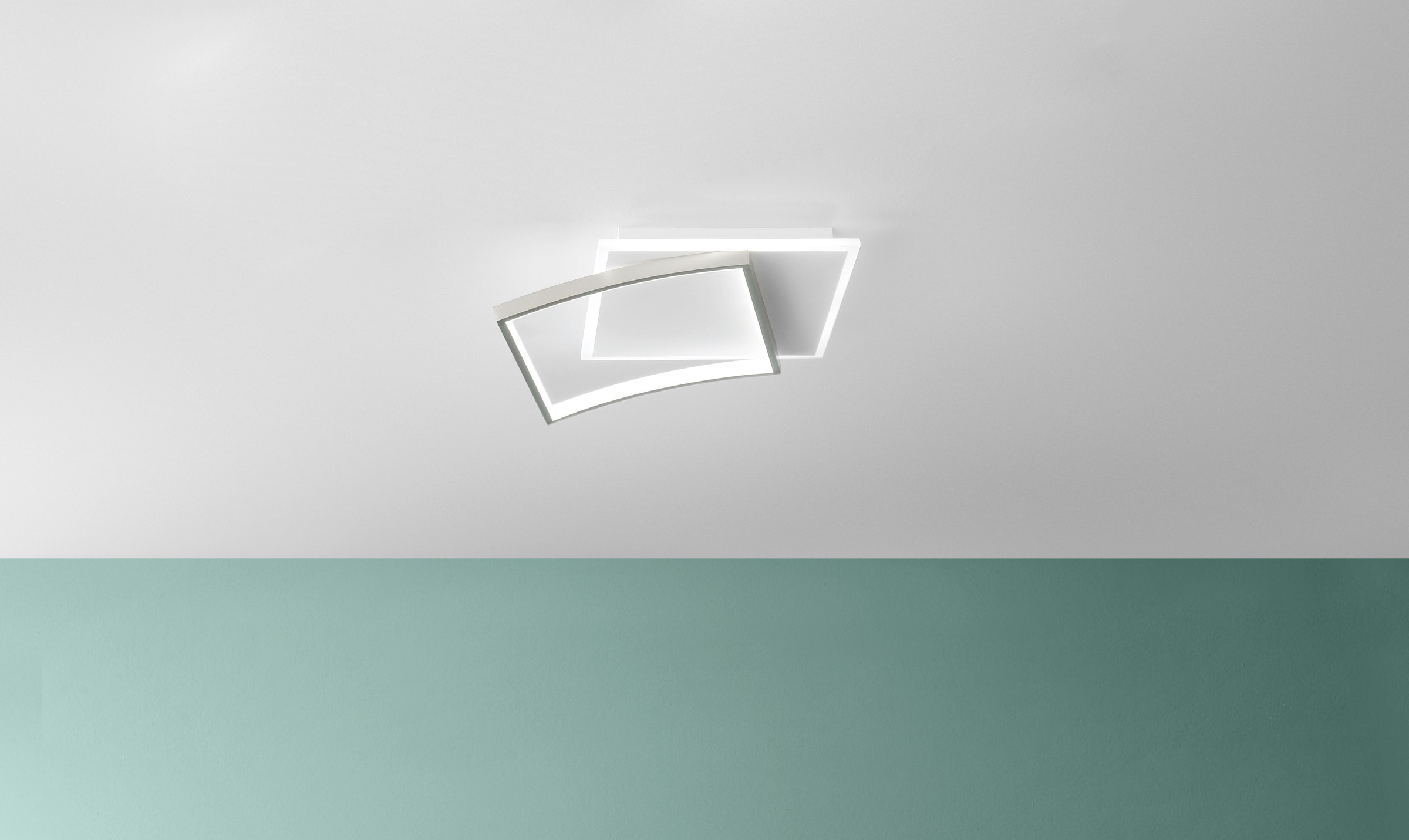 ECO-LIGHT LED Deckenleuchte »LED-Deckenleuchte OVEST«, 2 flammig, Leuchtmittel LED-Board | LED fest integriert