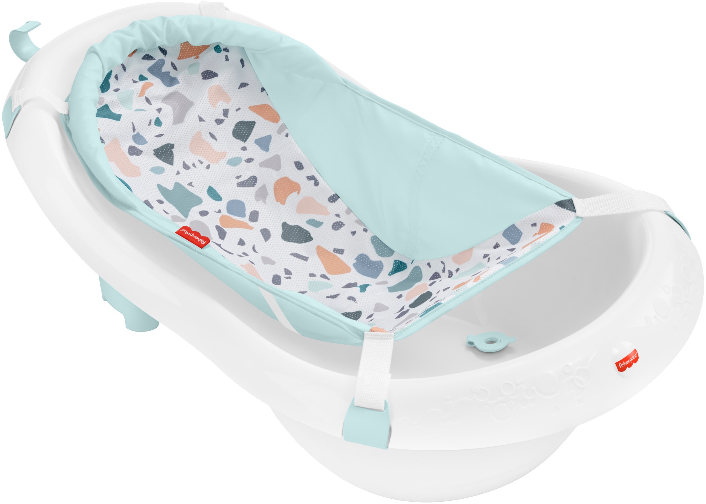 SIMBA Babybadewanne »Fisher Price 4-in-1 mit Neugeboreneneinsatz und Sitz« Höhe 21,5 cm