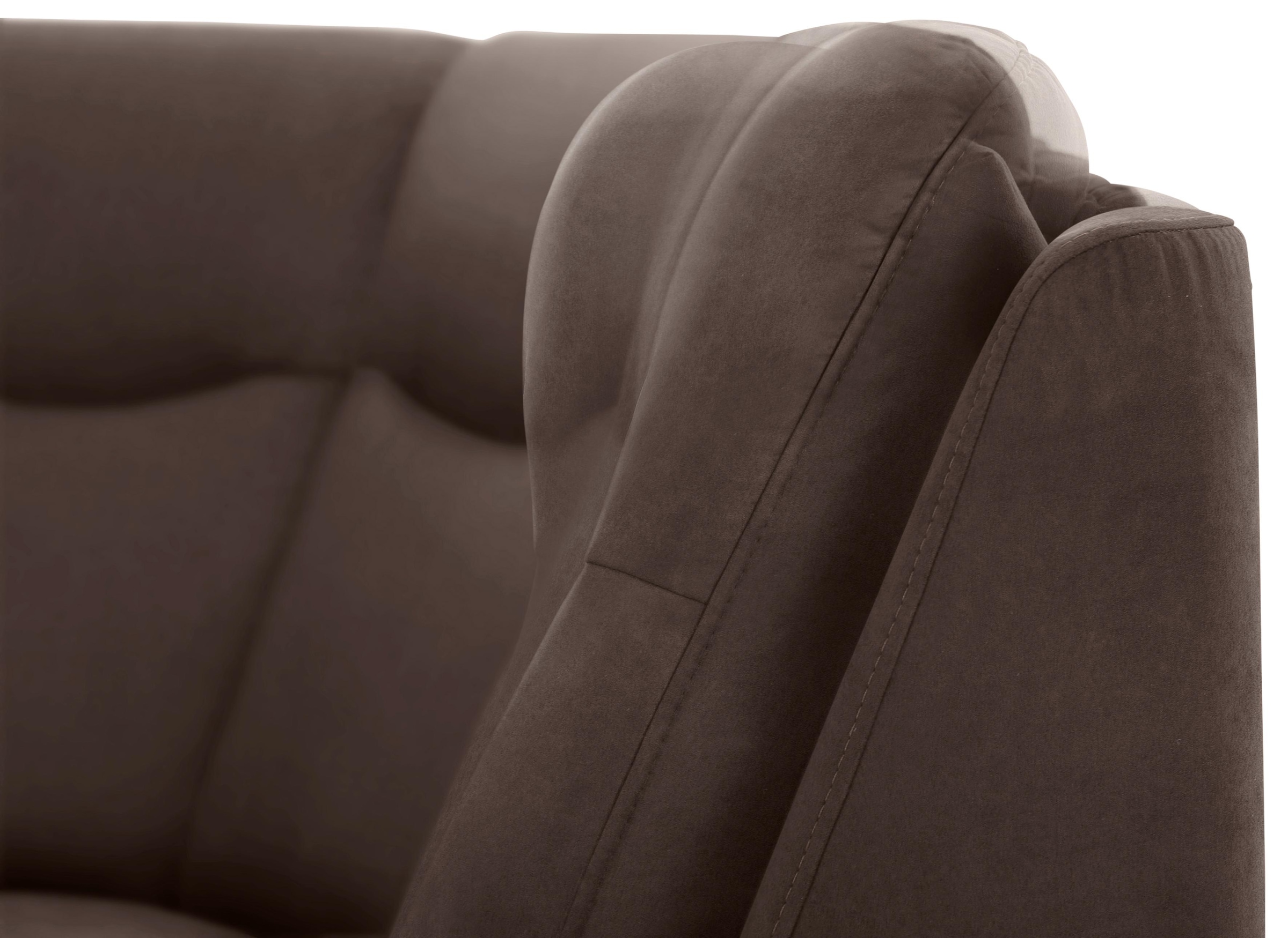 Home affaire Ecksofa »Boccaccio L-Form«, mit Federkern, incl. Kopfteilverstellung, wahlweise Bettfunktion