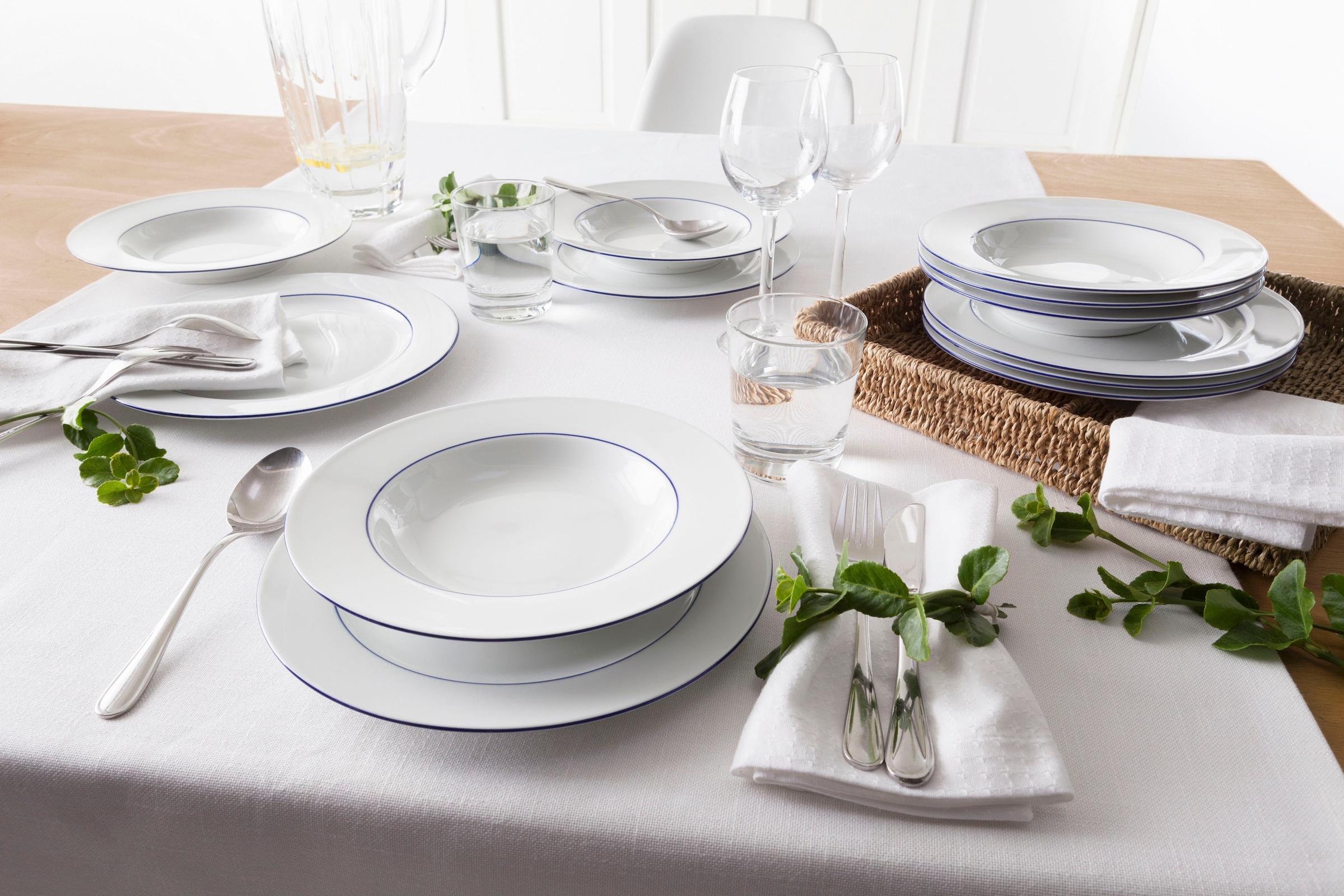 Retsch Arzberg Kombiservice »Geschirr-Set, Service Heike Blaurand« Made in Germany, 30 Teile, für 6 Personen