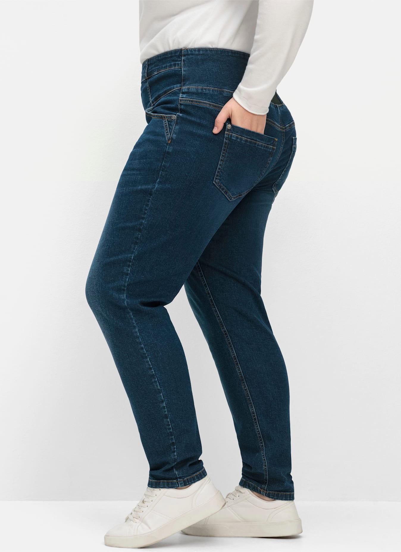 Sheego Stretch-Jeans, (1 tlg.)